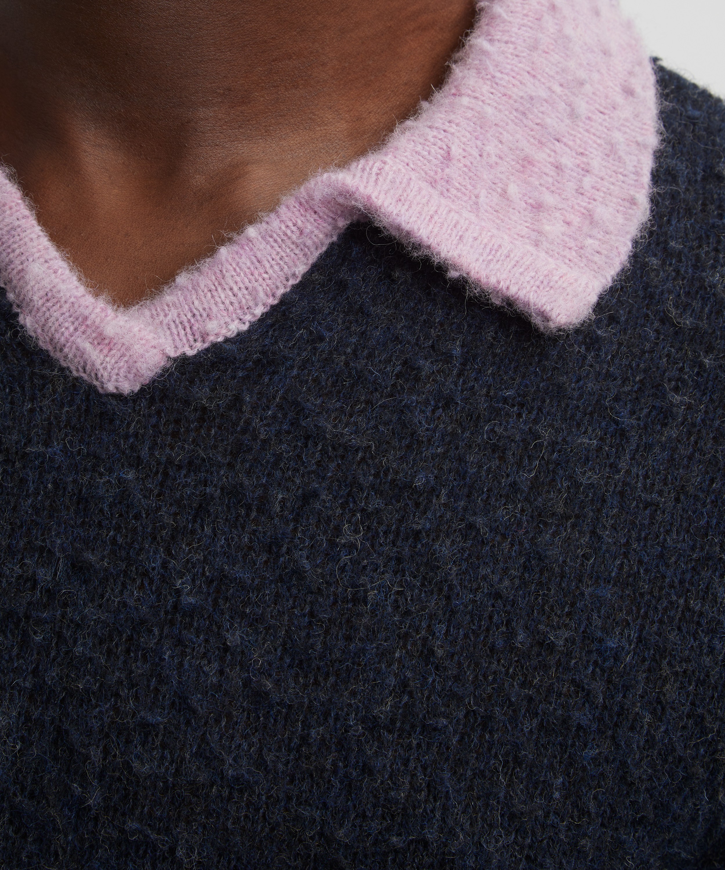 Barena - Gibo Two-Tone Wool Jumper image number 4