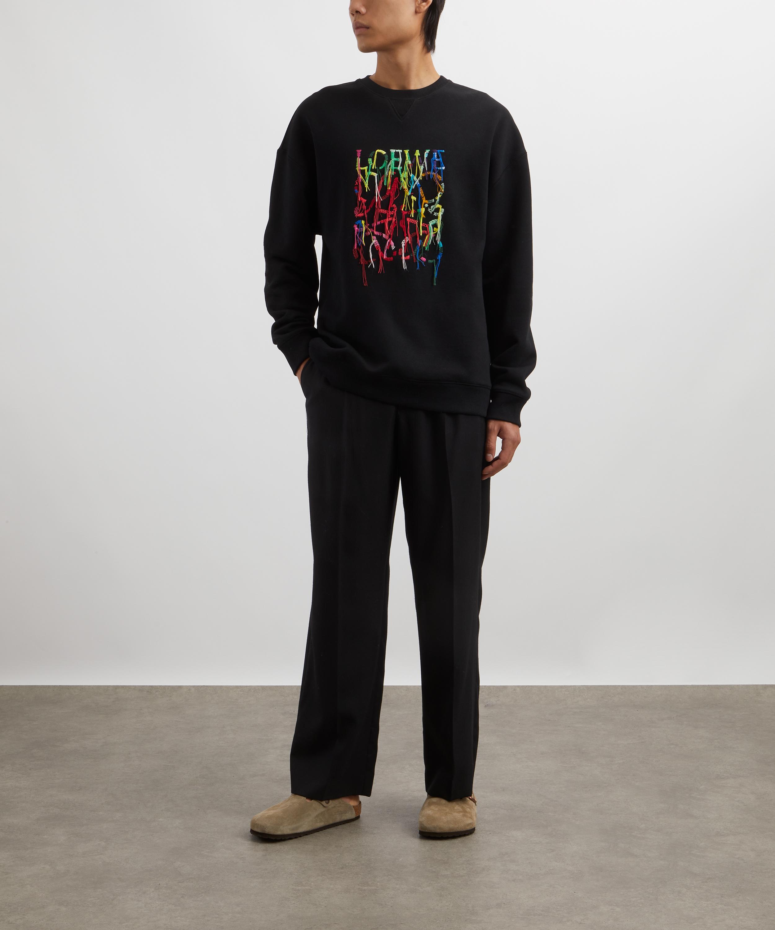 Loewe - Embroidered Anagram Sweatshirt image number 1