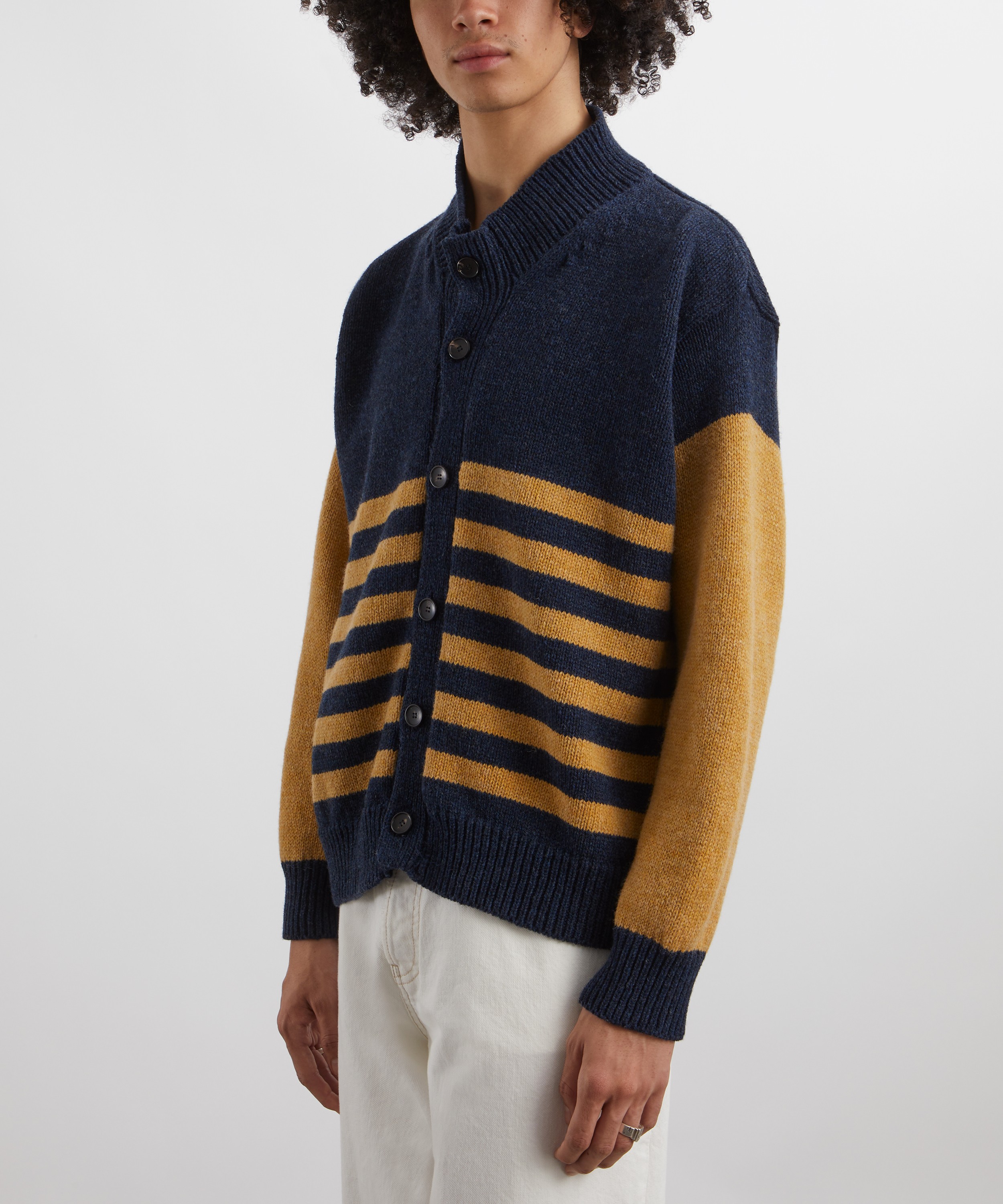 CAWLEY - British Lambswool Elliot Cardigan image number 2