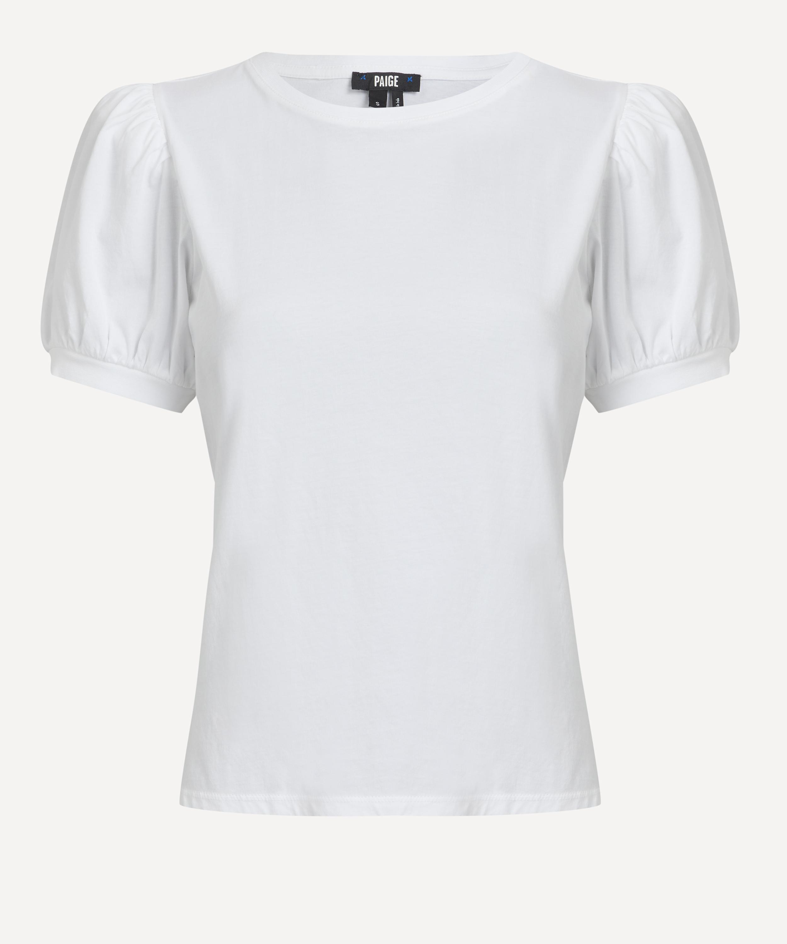 Paige - Matcha Puff Sleeve Tee image number 0