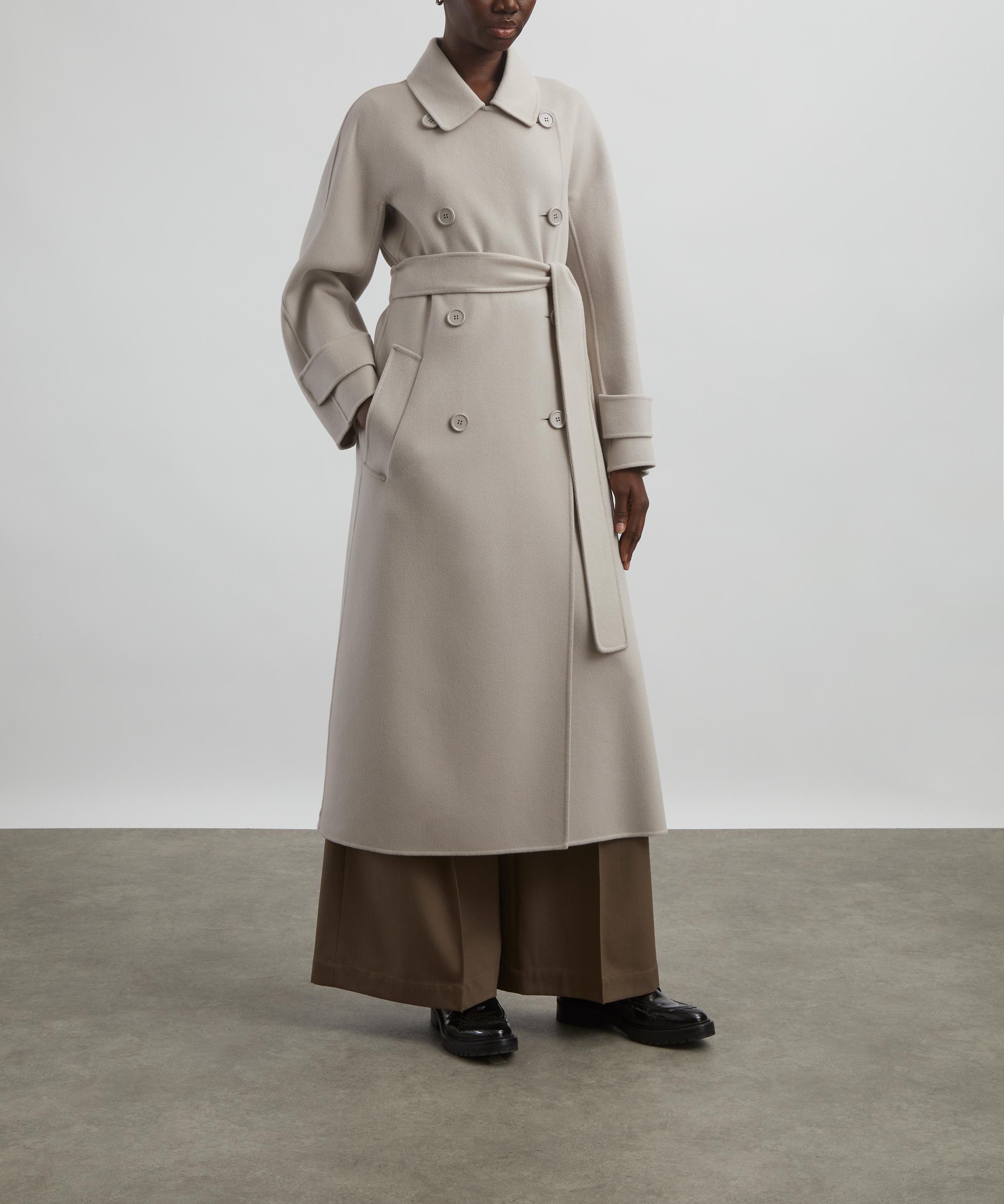 S Max Mara Hester Wool Trench Coat Liberty