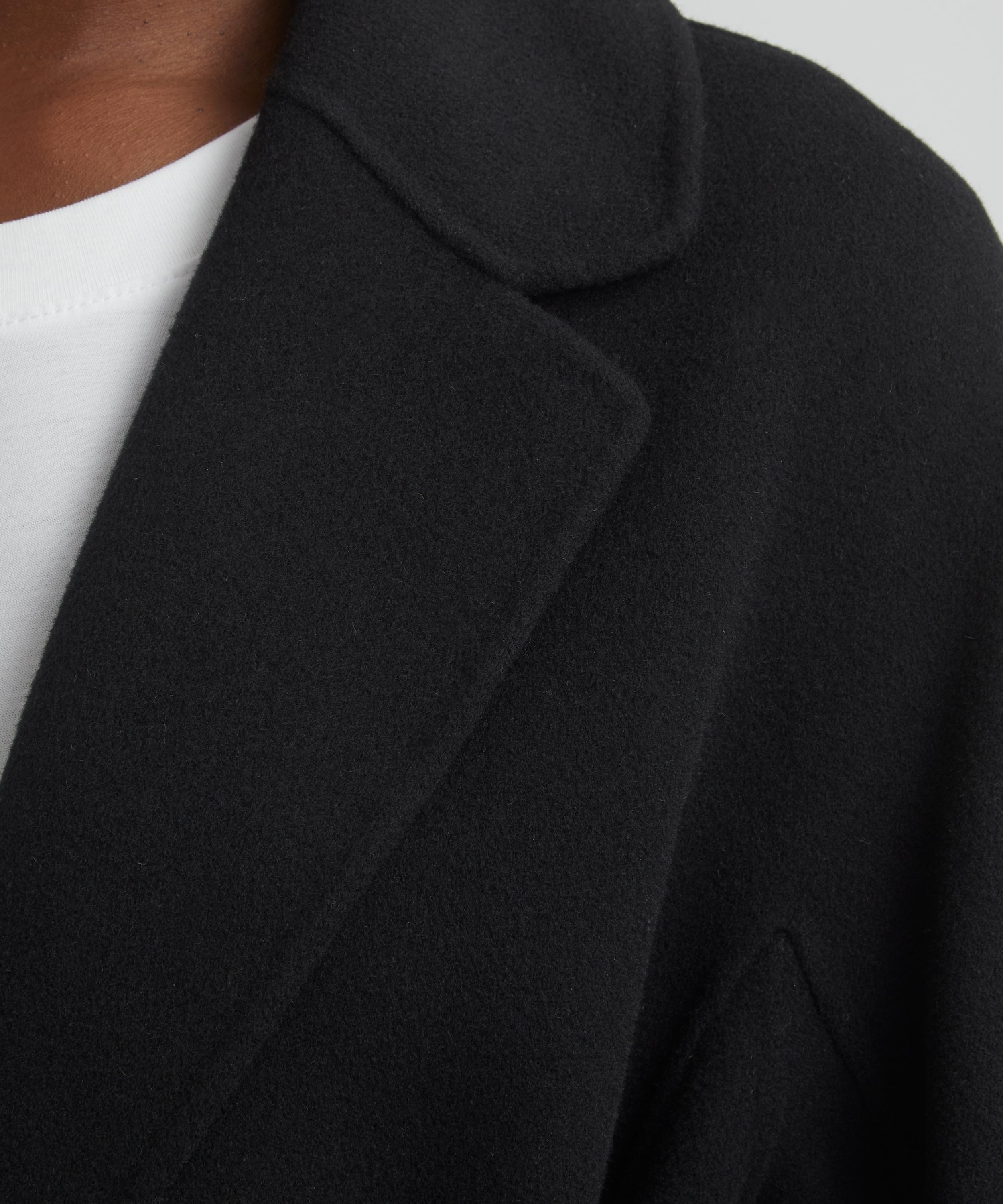 S Max Mara - Arona Double-Faced Short Wool Coat image number 4