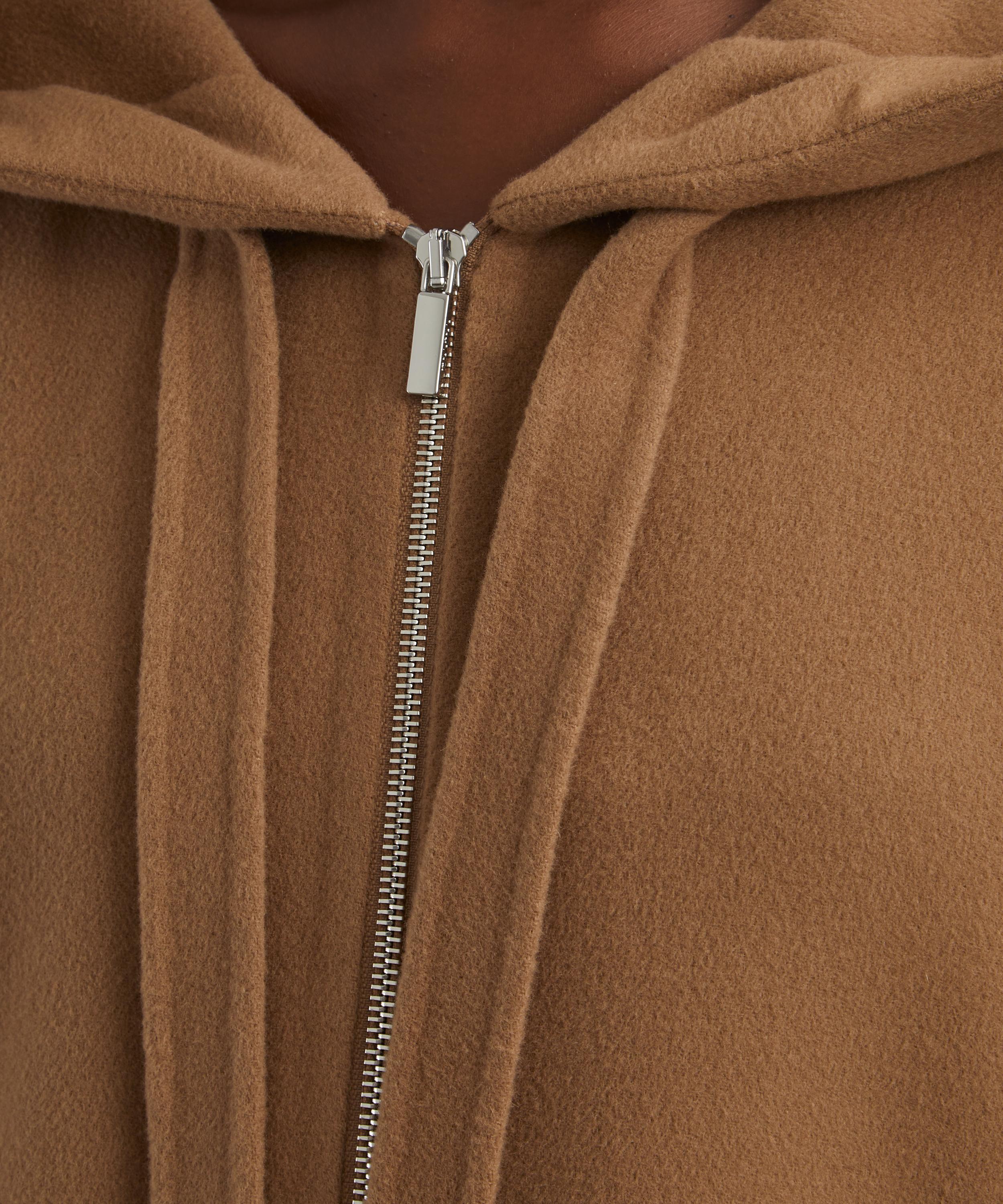 S Max Mara - Felpi Wool Hooded Coat  image number 4