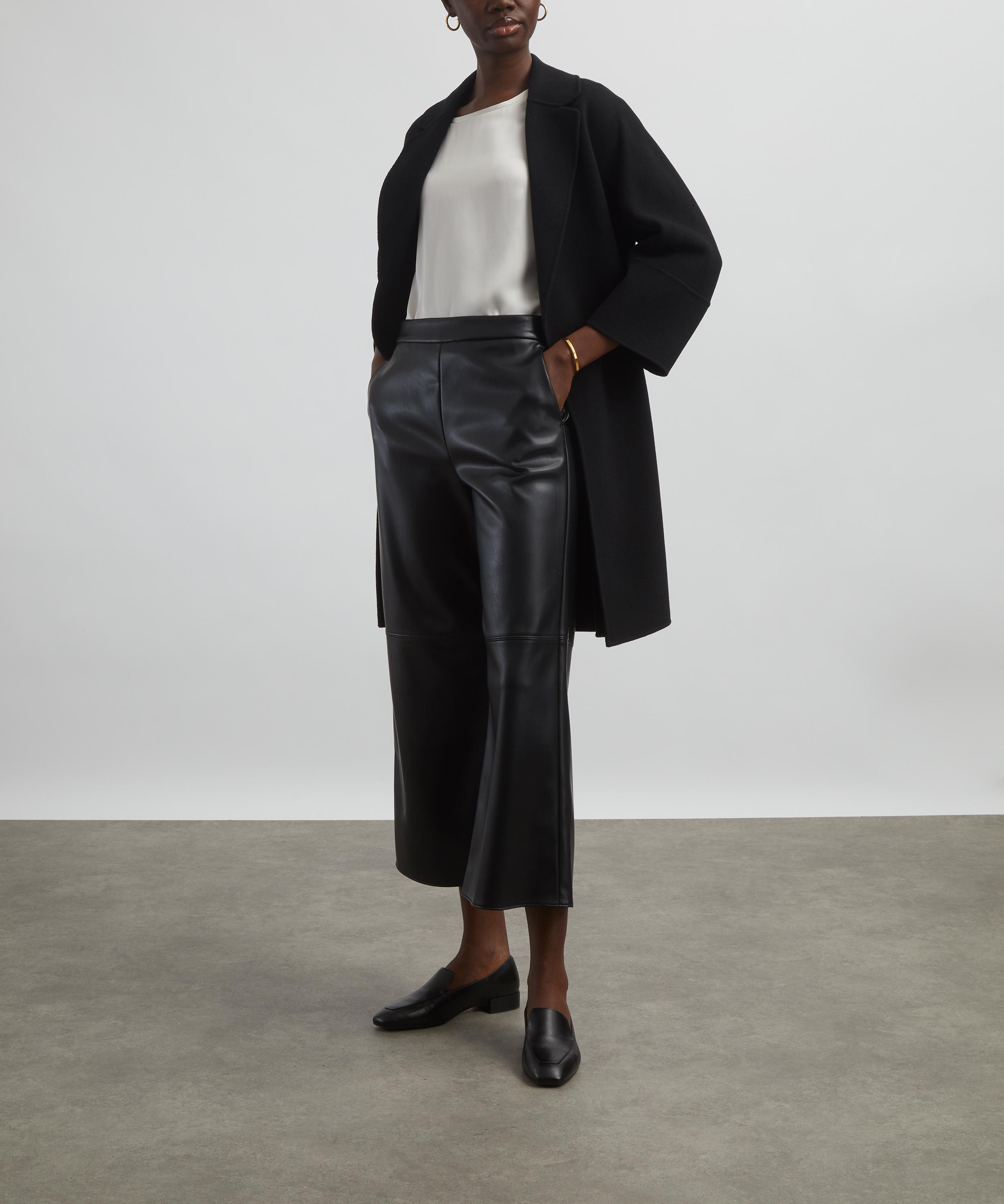 S Max Mara Luciana Coated Fabric Trousers | Liberty