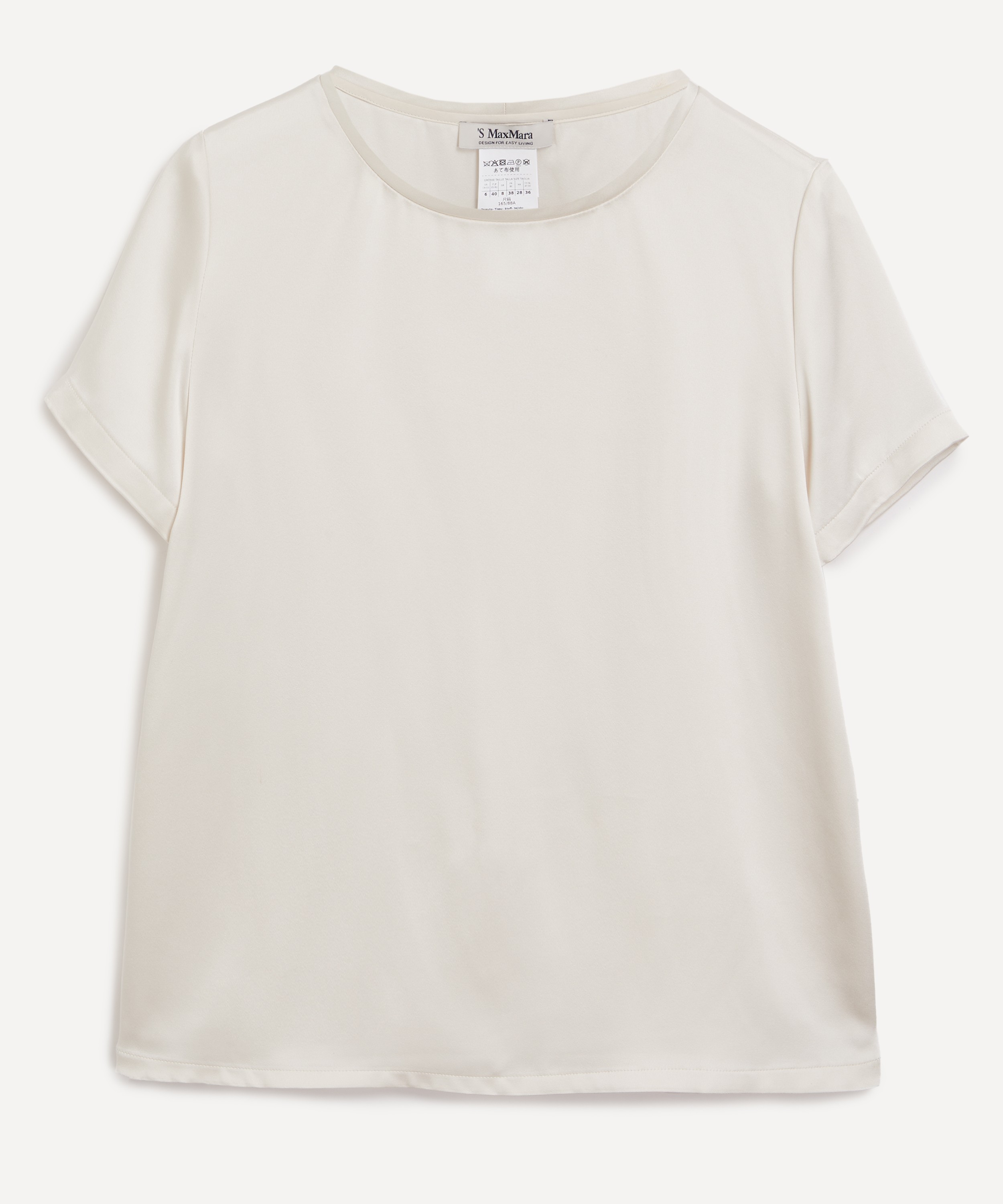 'S Max Mara - Rebecca Satin T-Shirt image number 0