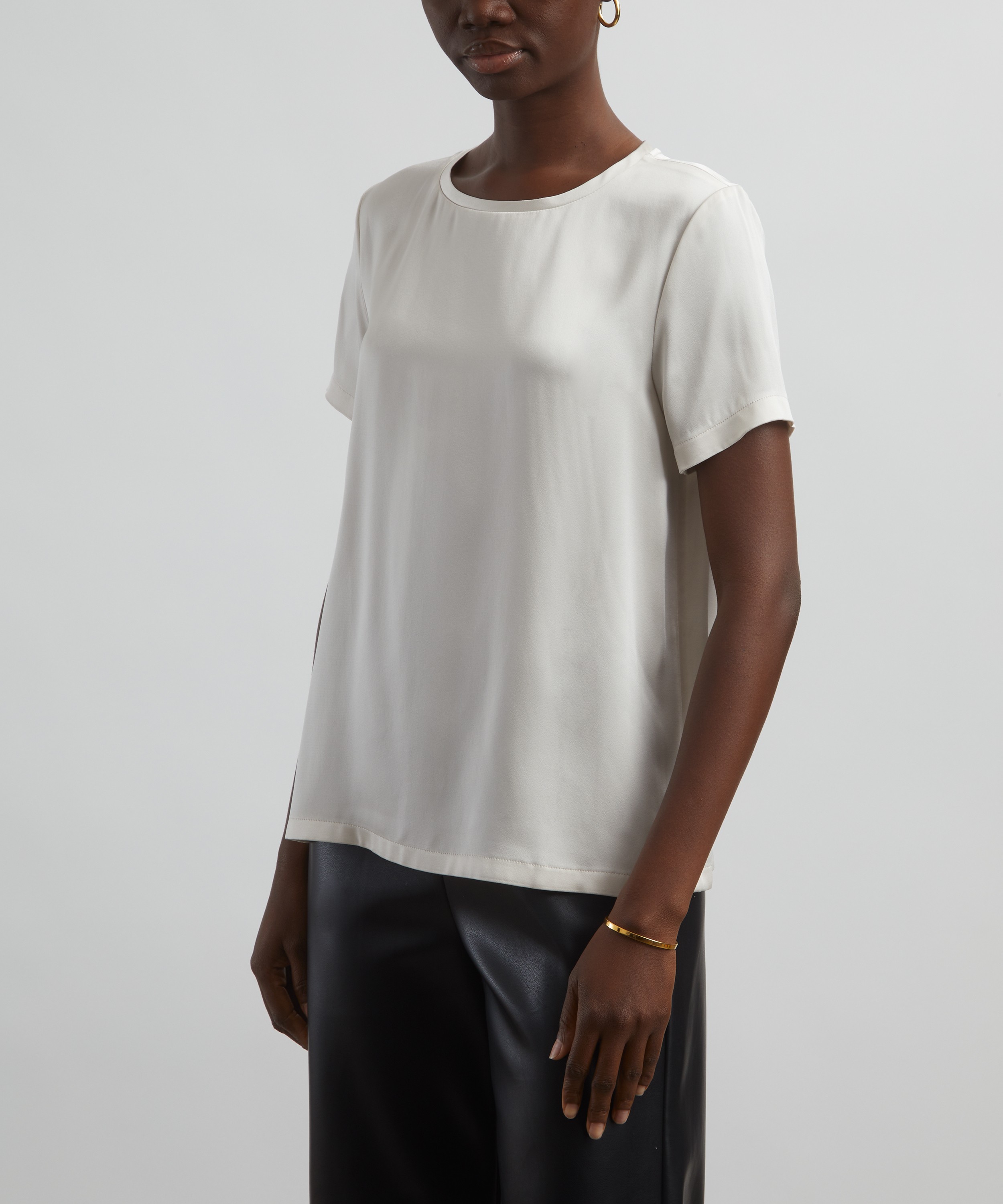 'S Max Mara - Rebecca Satin T-Shirt image number 2