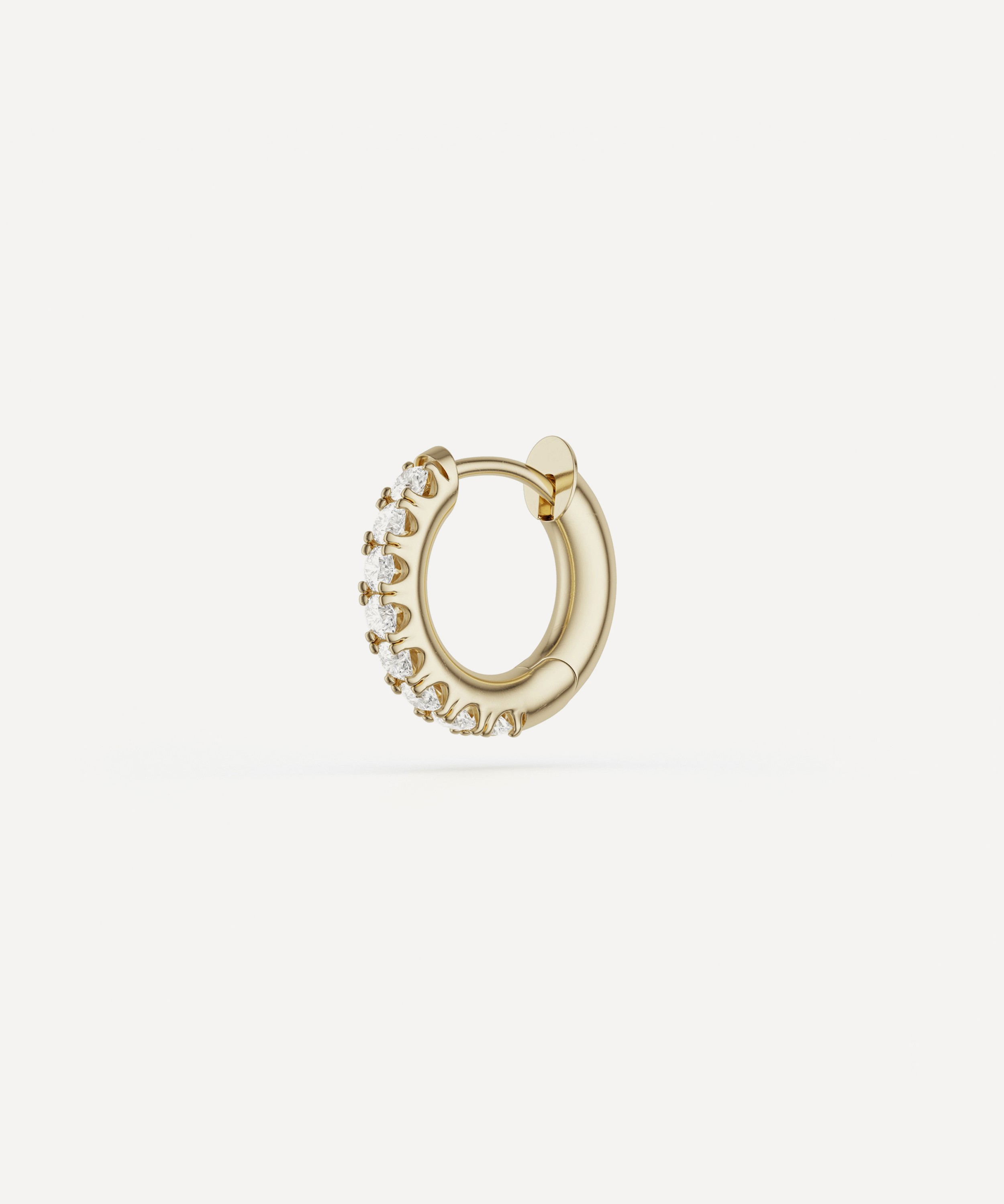 Spinelli Kilcollin - 18ct Gold Mini Micro Hoop Earring image number 0