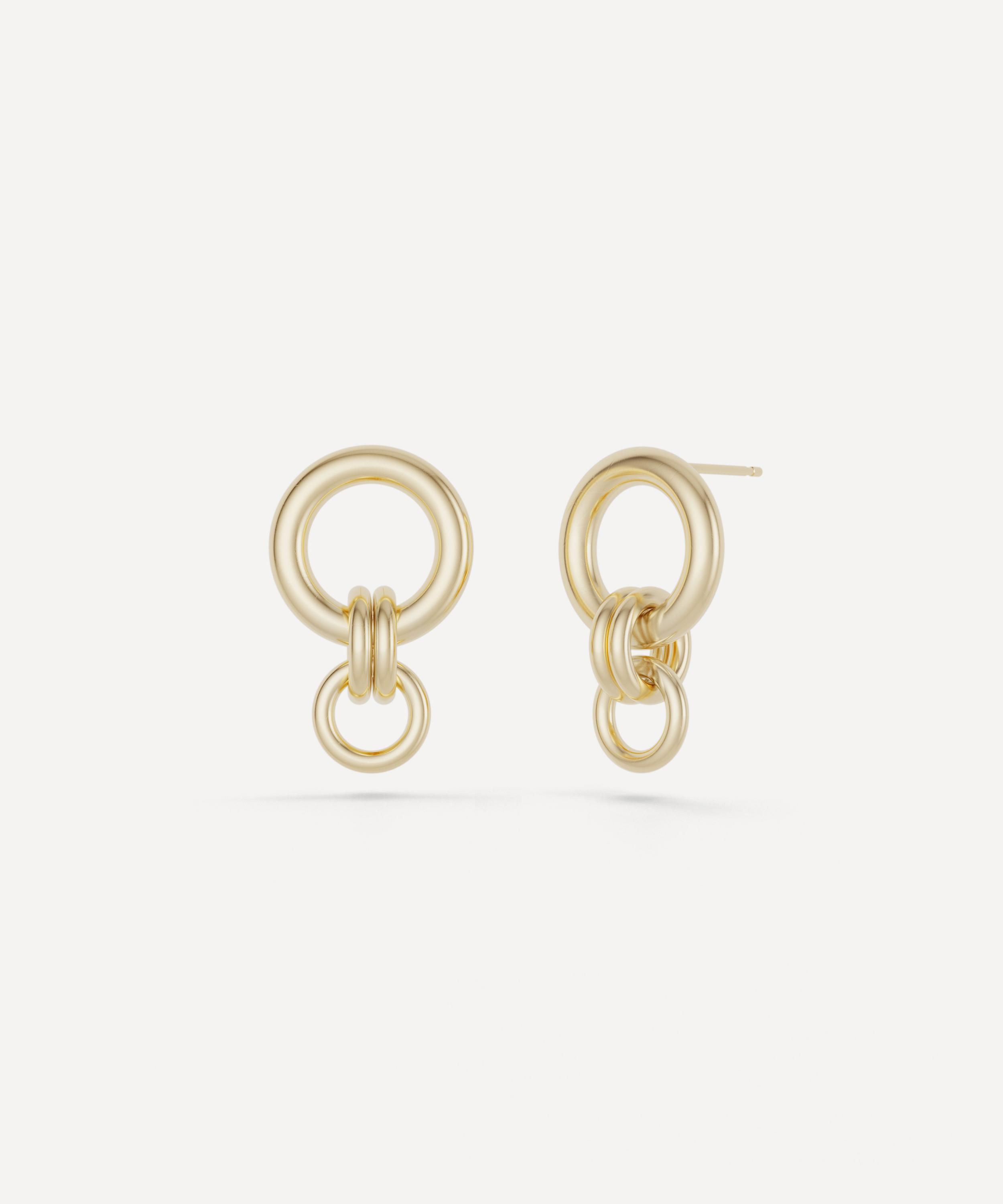 Spinelli Kilcollin - 18ct Gold Canis Stud Earrings image number 0