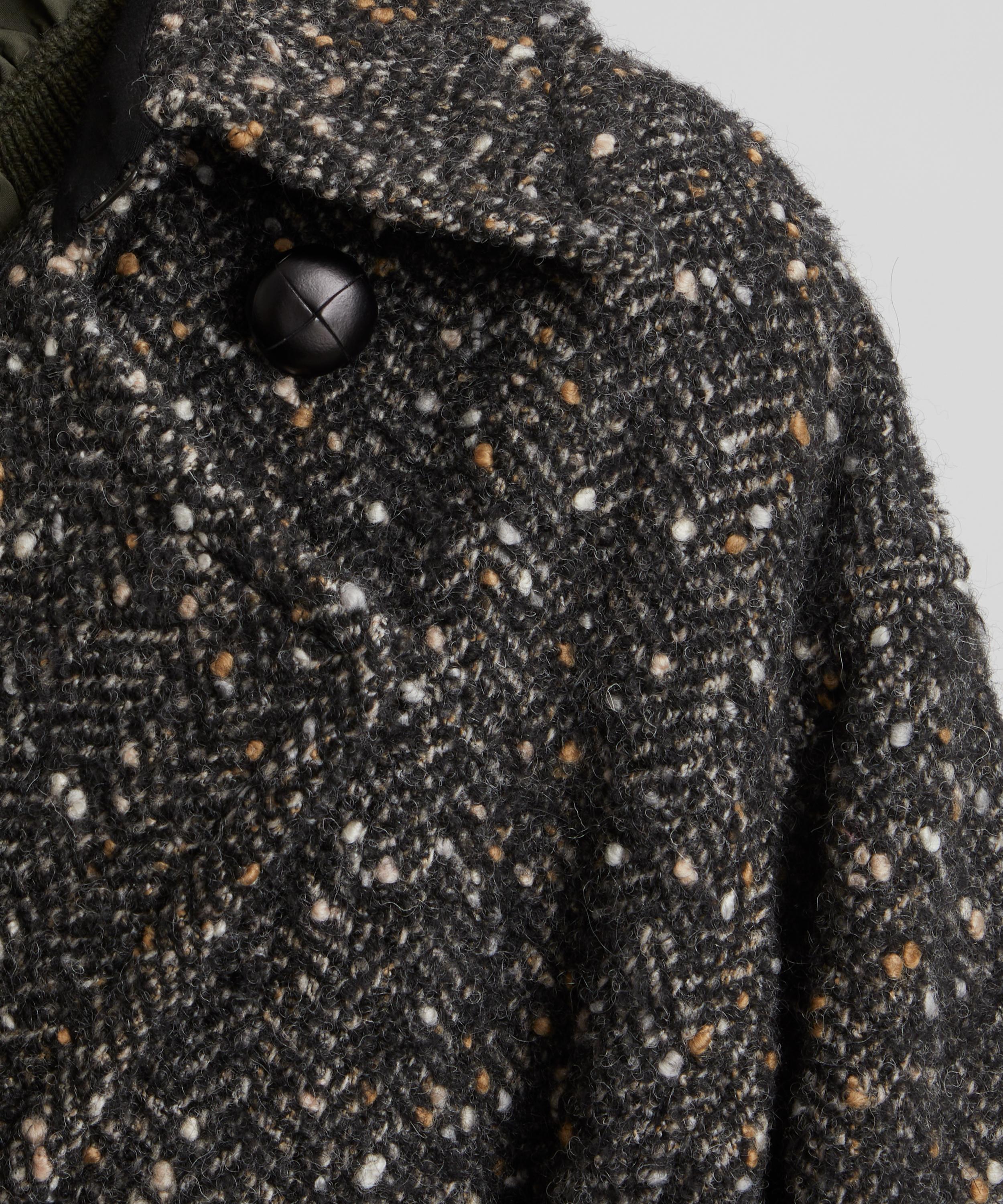 Isabel Marant Étoile - Horria Mottled Wool-Blend Coat image number 4