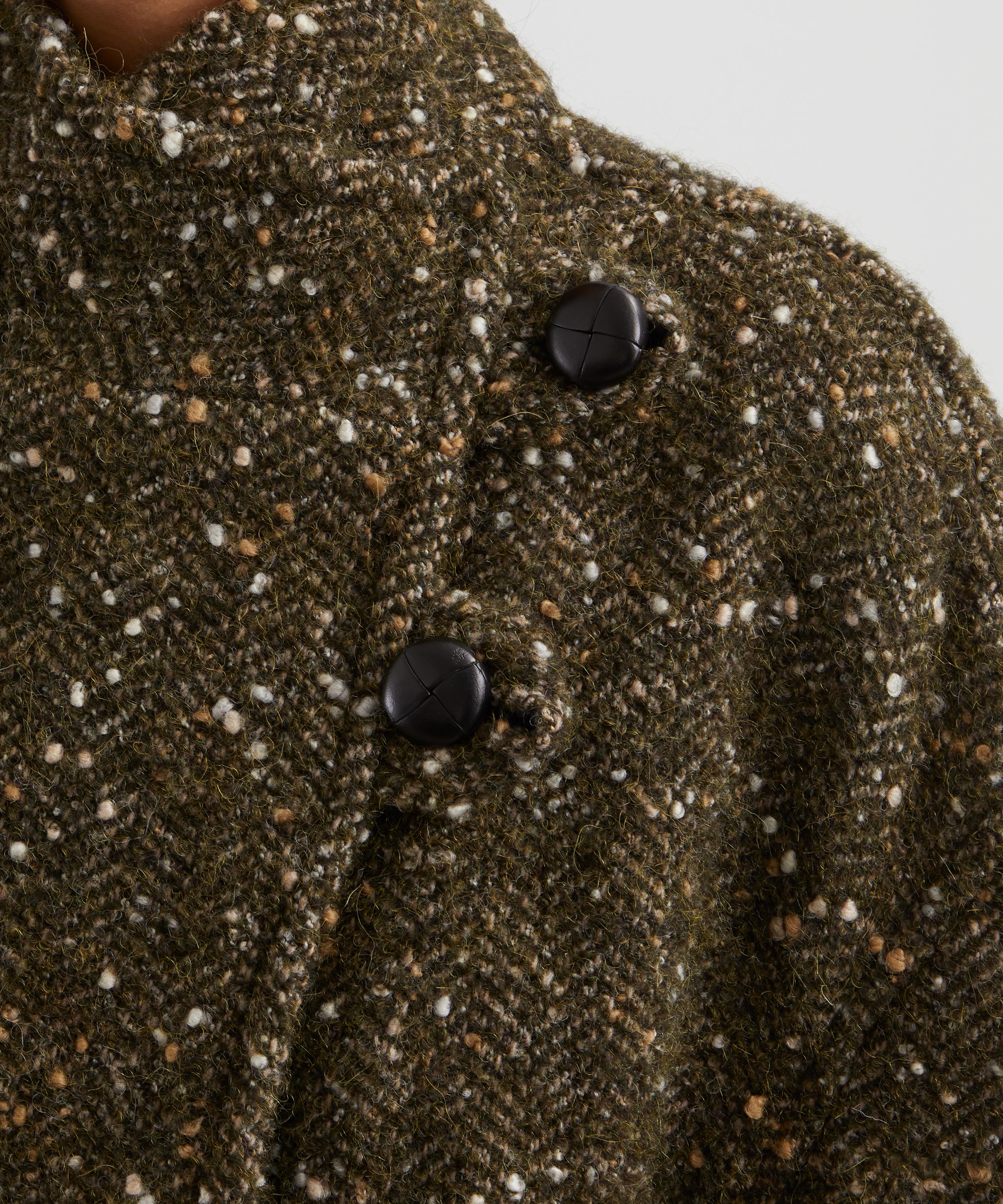 Isabel Marant Étoile - Hanis Mottled Wool-Blend Jacket image number 4