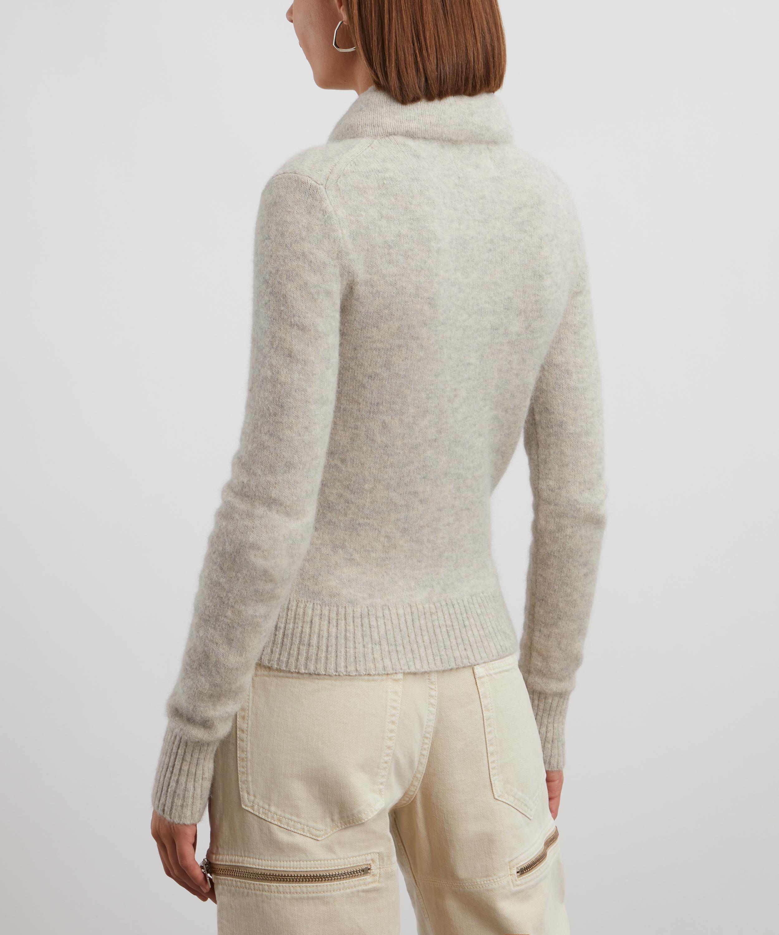 Isabel Marant Étoile - Milly Alpaca Knit Zipped Cardigan image number 3