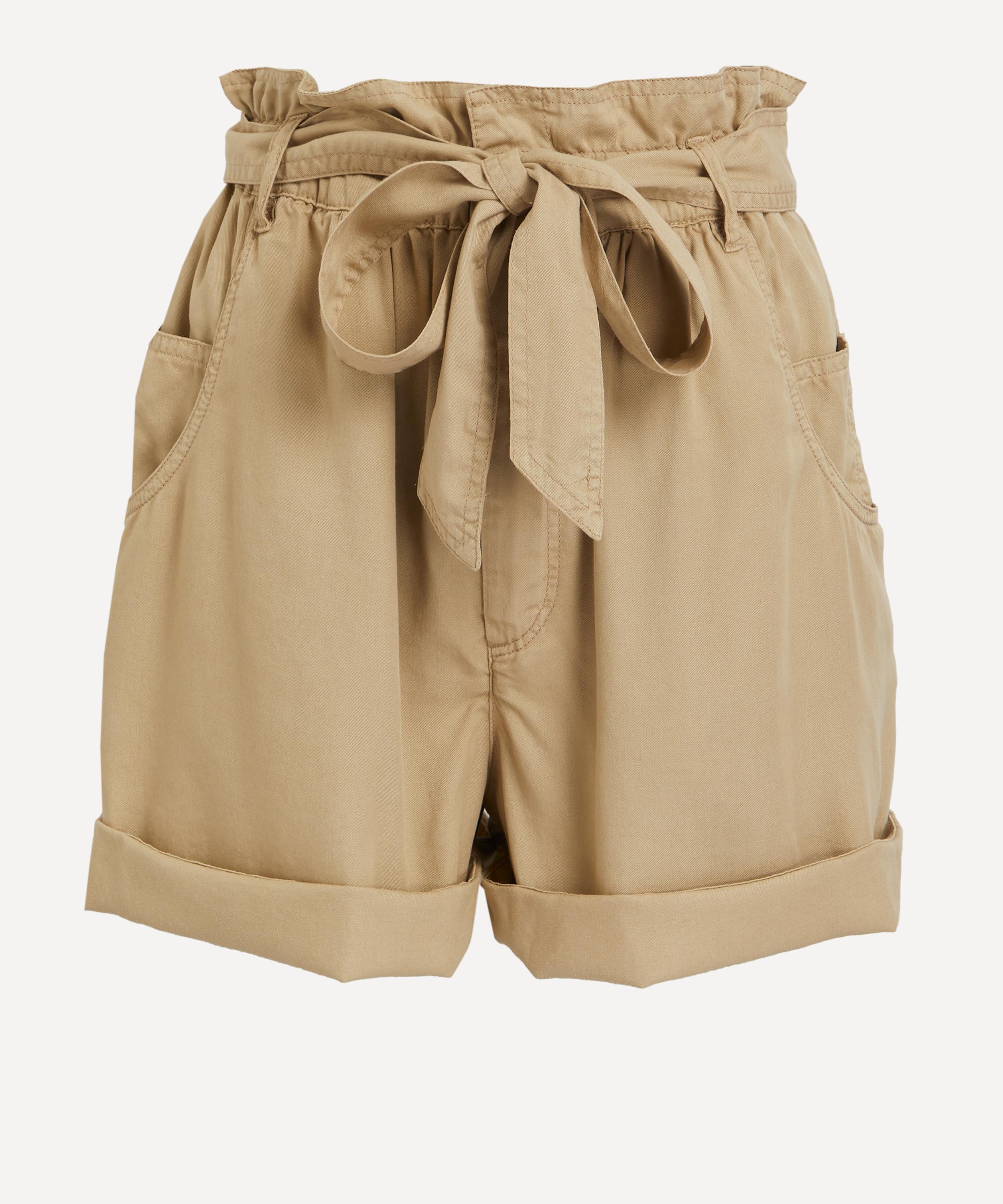 Isabel Marant - Pierne Light Khaki Shorts image number 0