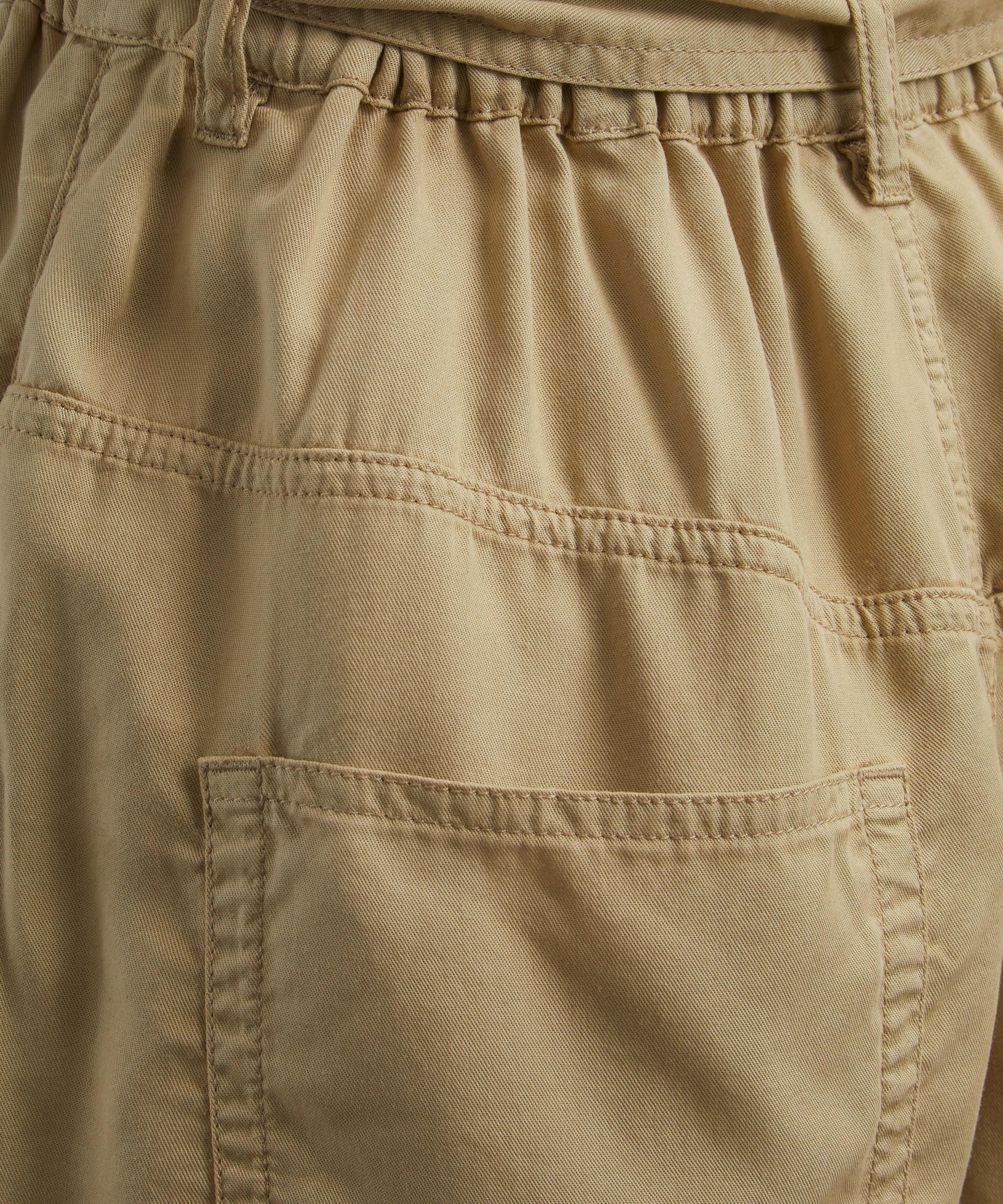 Isabel Marant - Pierne Light Khaki Shorts image number 4