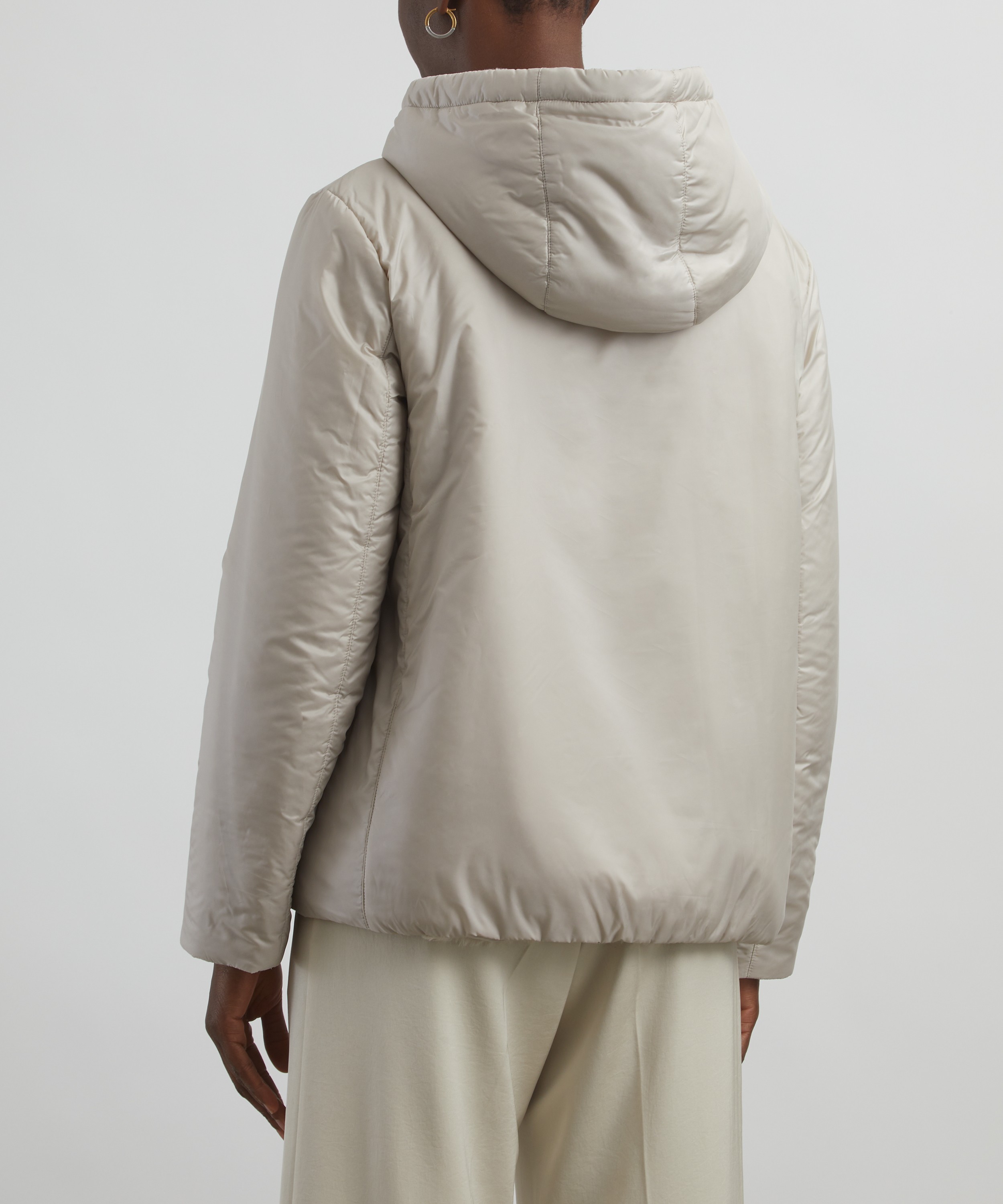 Max Mara - Flinn Water-Repellent Canvas Cropped Jacket image number 3