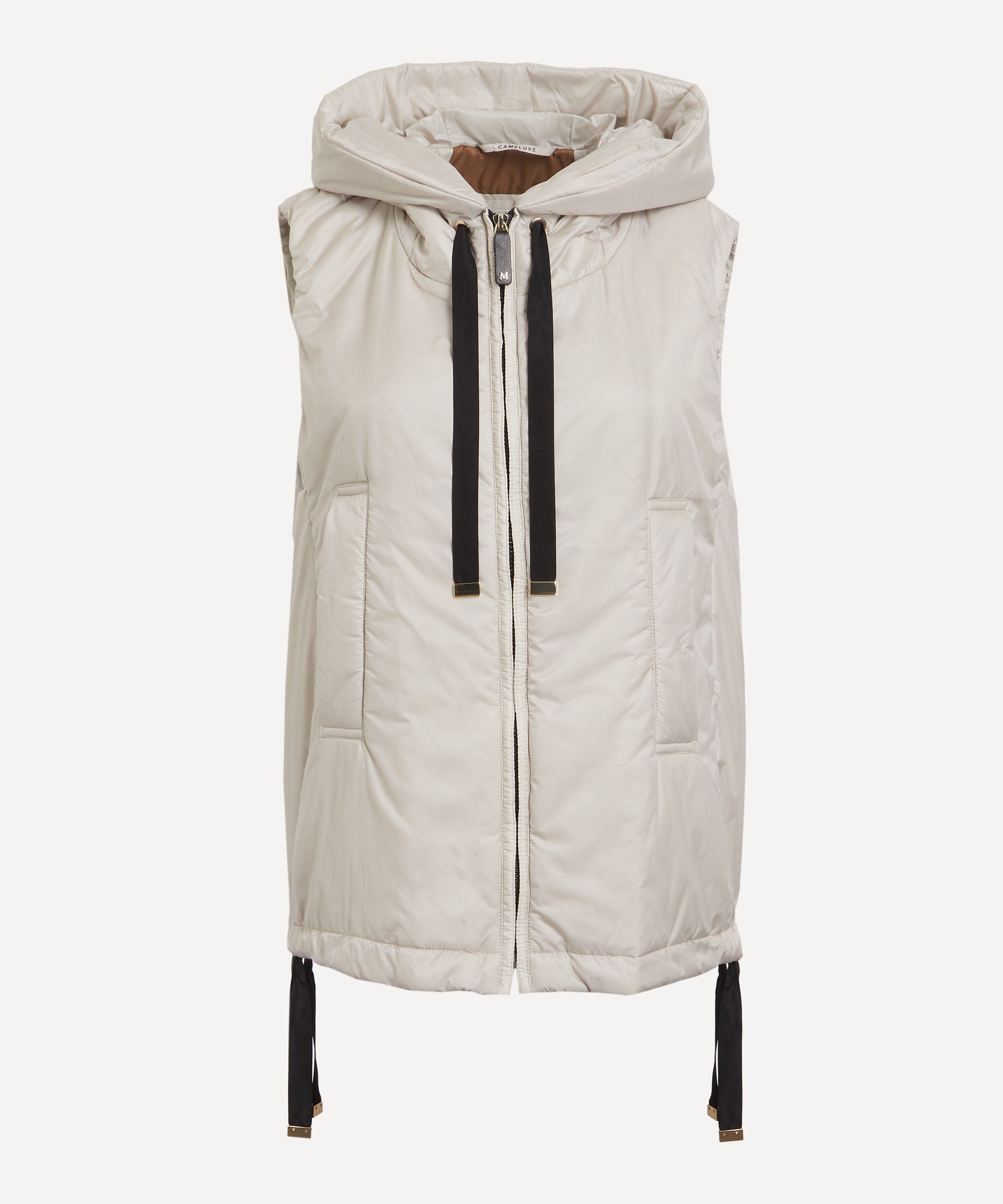 Max Mara - Greengo Water-Repellent Canvas Gillet image number 0