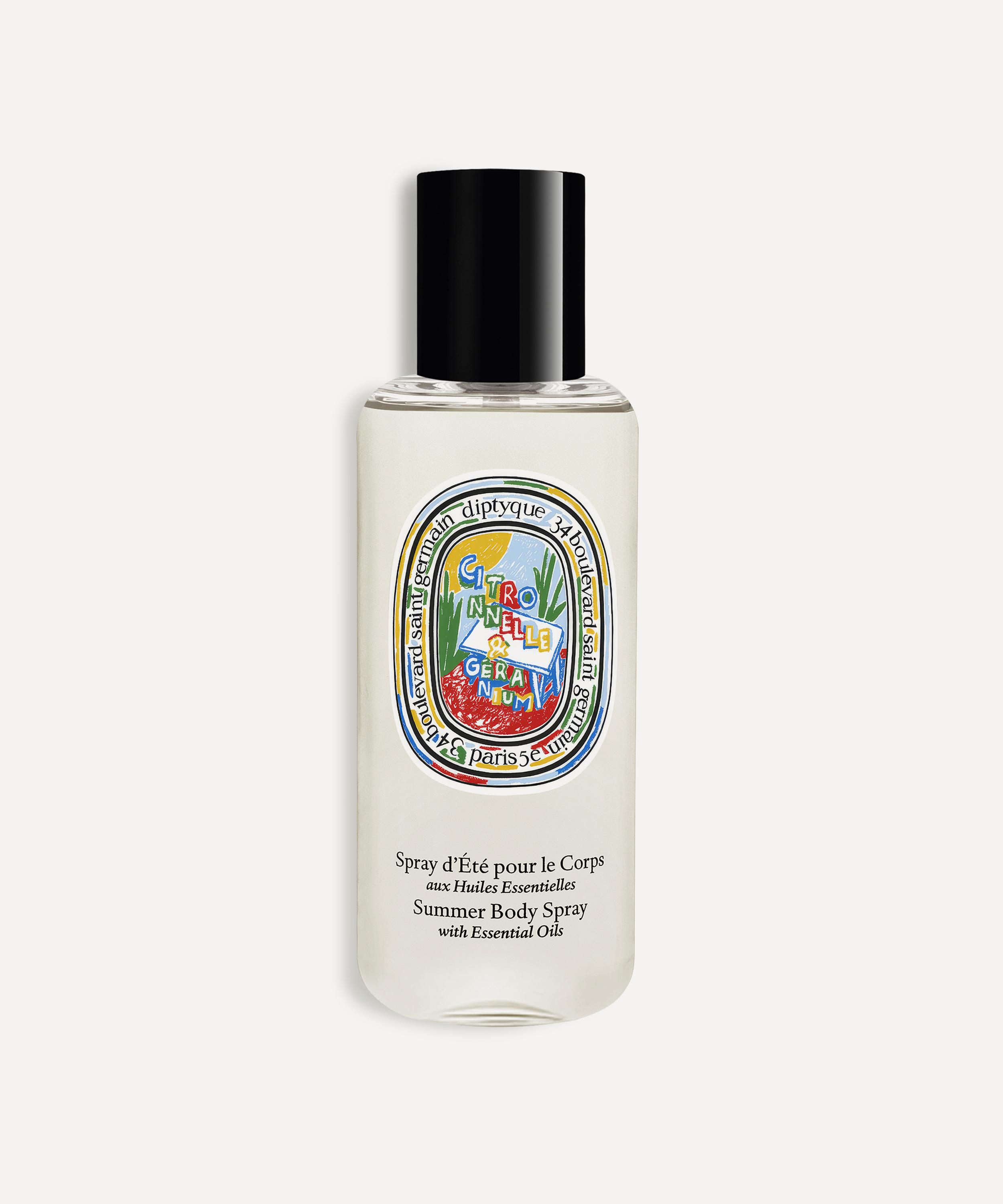 Diptyque - Citronnelle and Geranium Body Spray 100ml image number 0