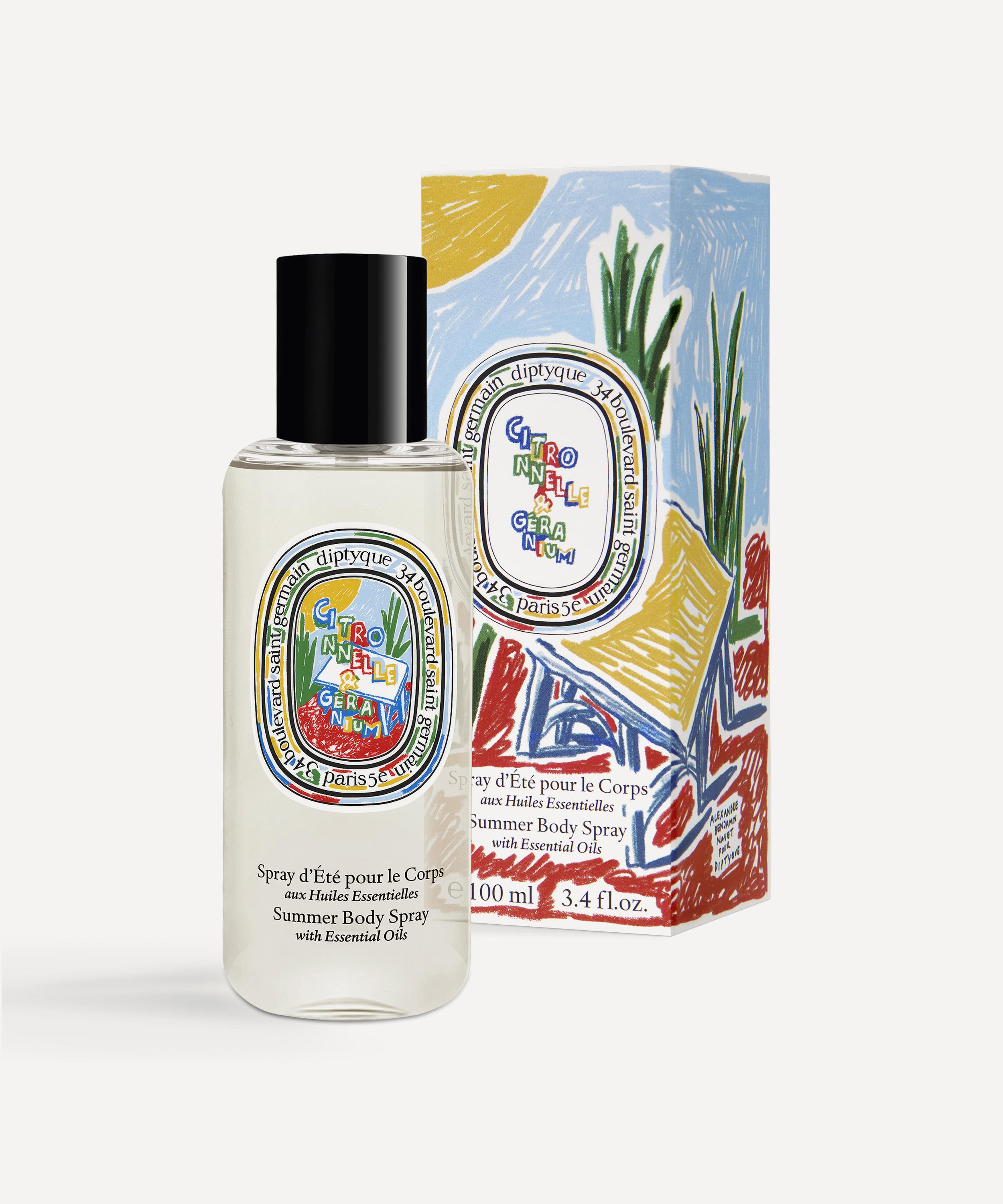 Diptyque - Citronnelle and Geranium Body Spray 100ml image number 1