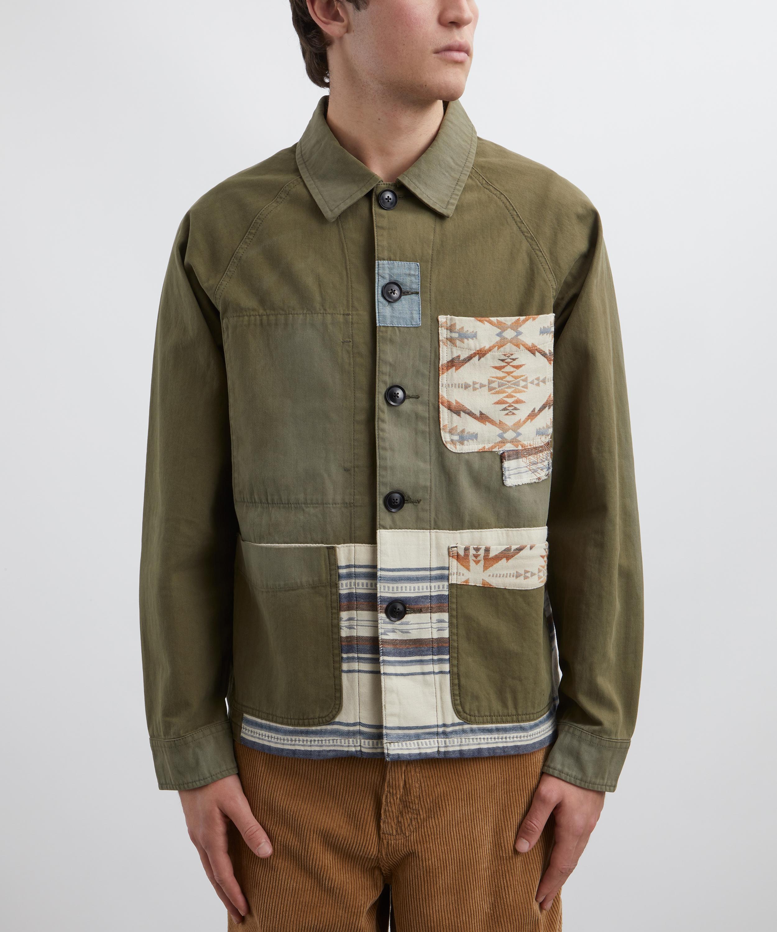 Pendleton - Olive Patchwork Chore Jacket image number 2