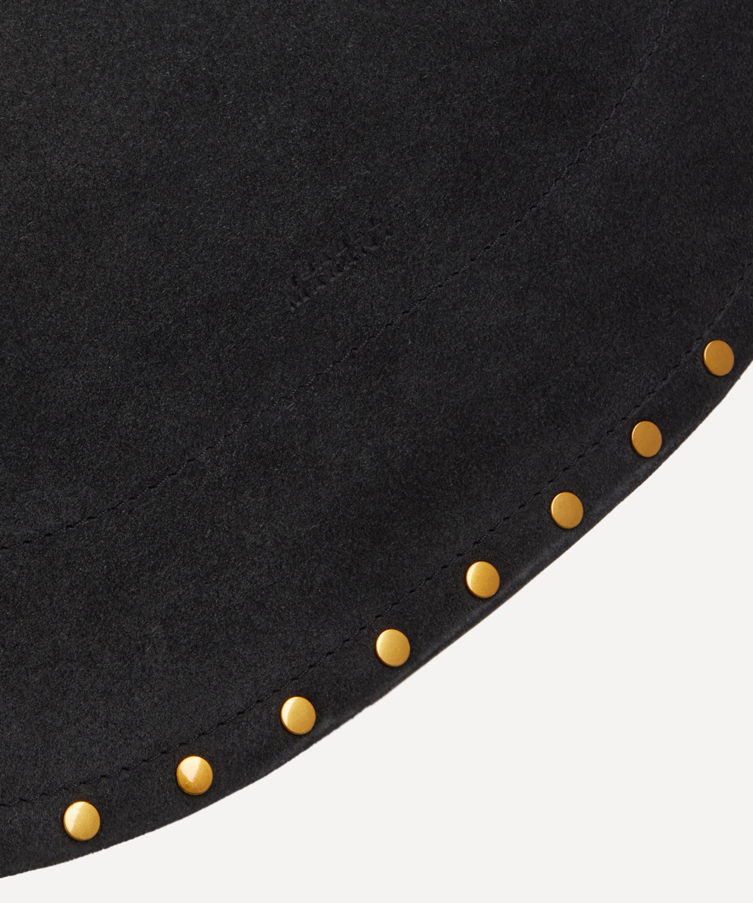 Isabel Marant - Oskan Hobo Soft Anthracite Shoulder Bag image number 3