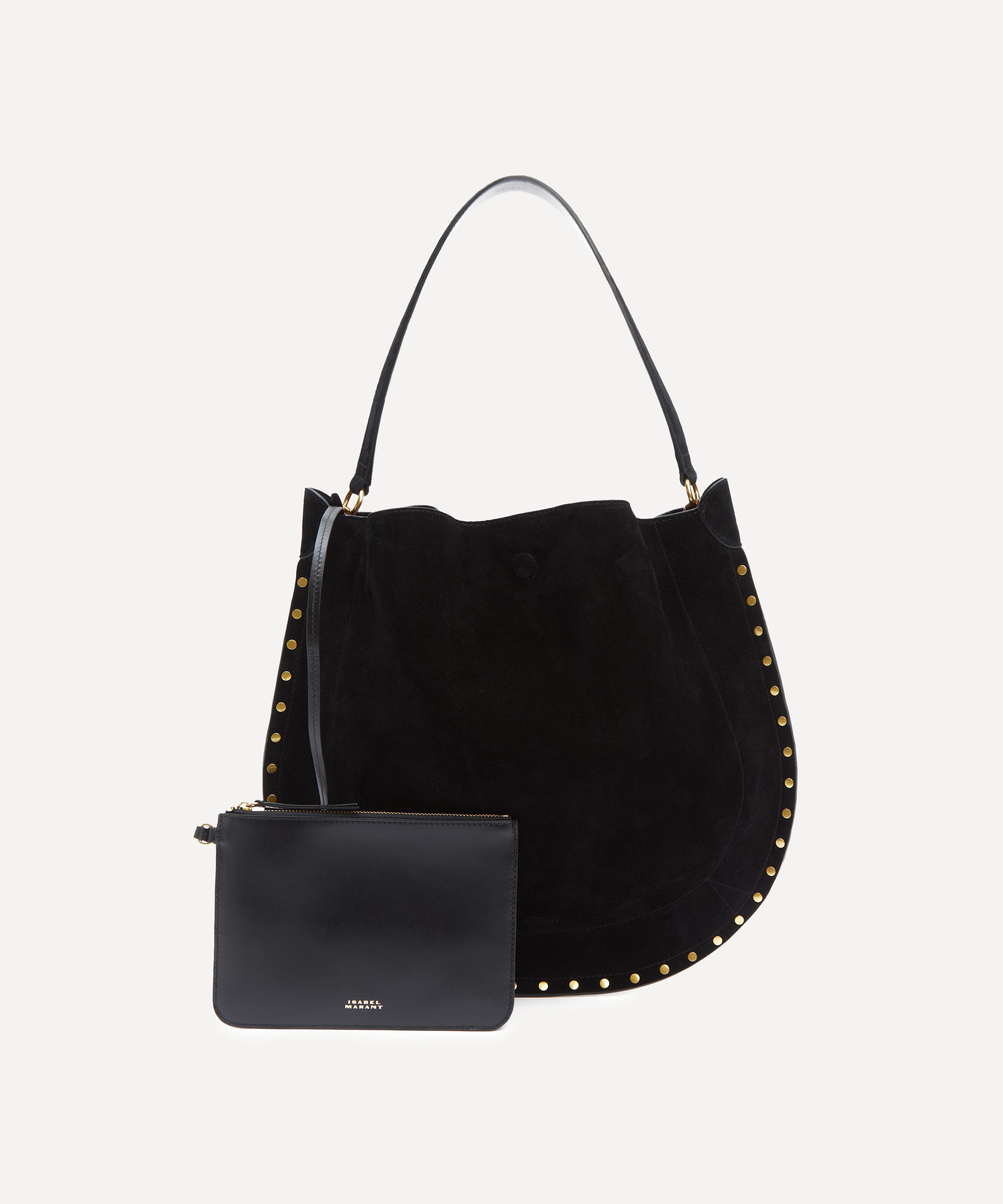 Isabel Marant - Oskan Hobo Soft Anthracite Shoulder Bag