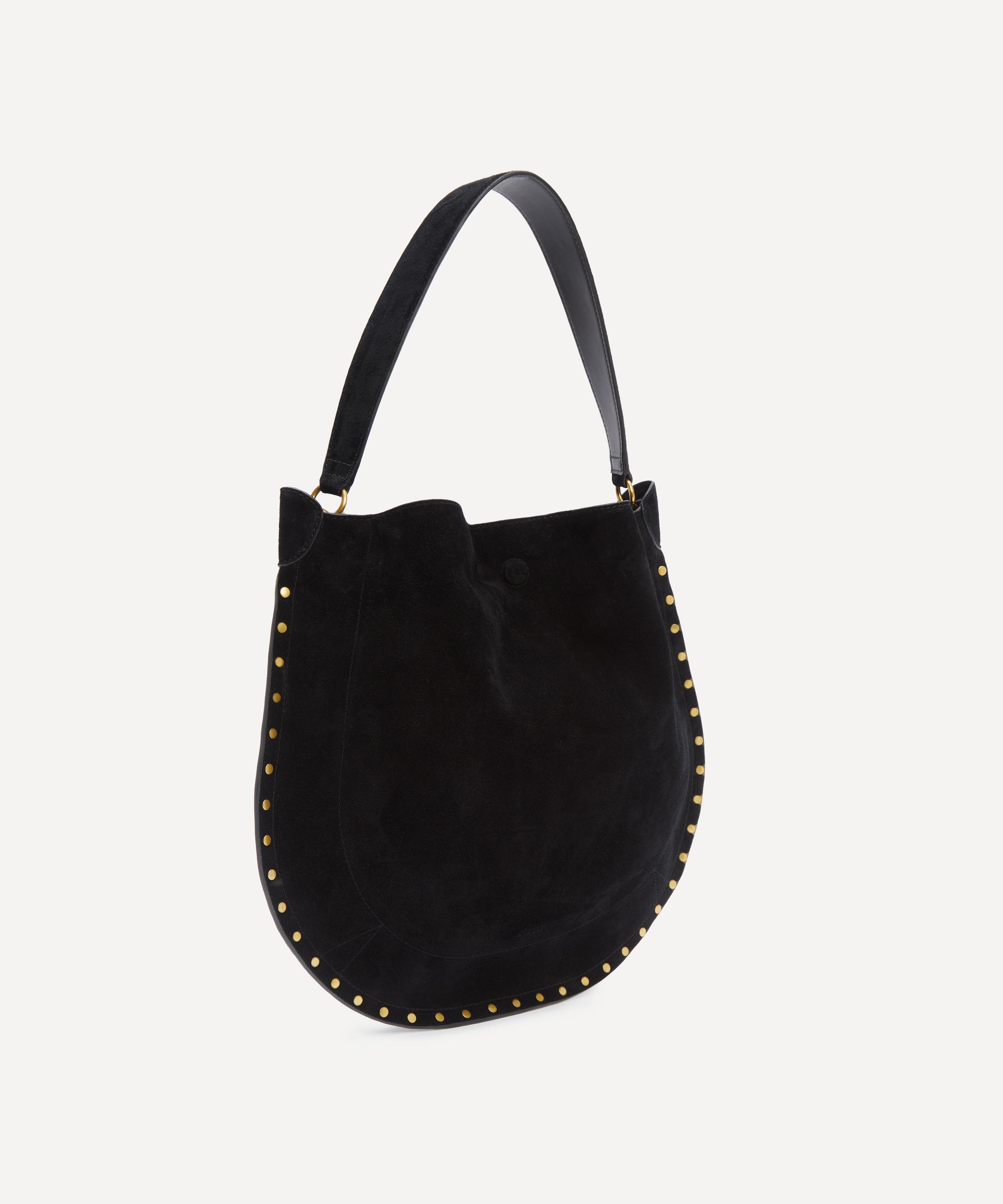 Isabel Marant - Oskan Hobo Soft Anthracite Shoulder Bag image number 2