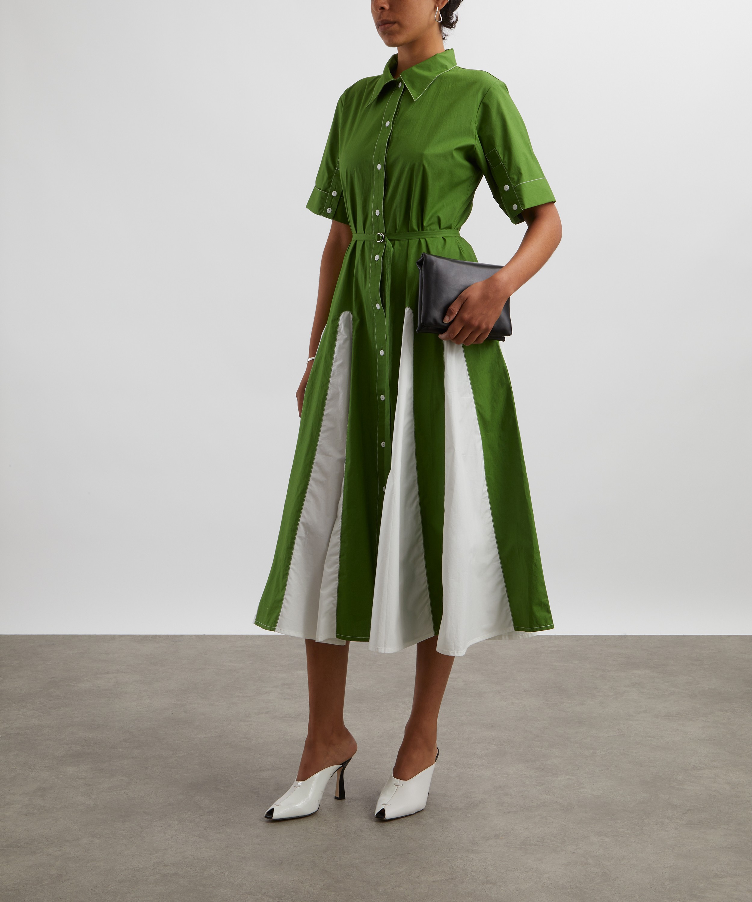 Lovebirds - Effervescent Midi Shirt Dress image number 1