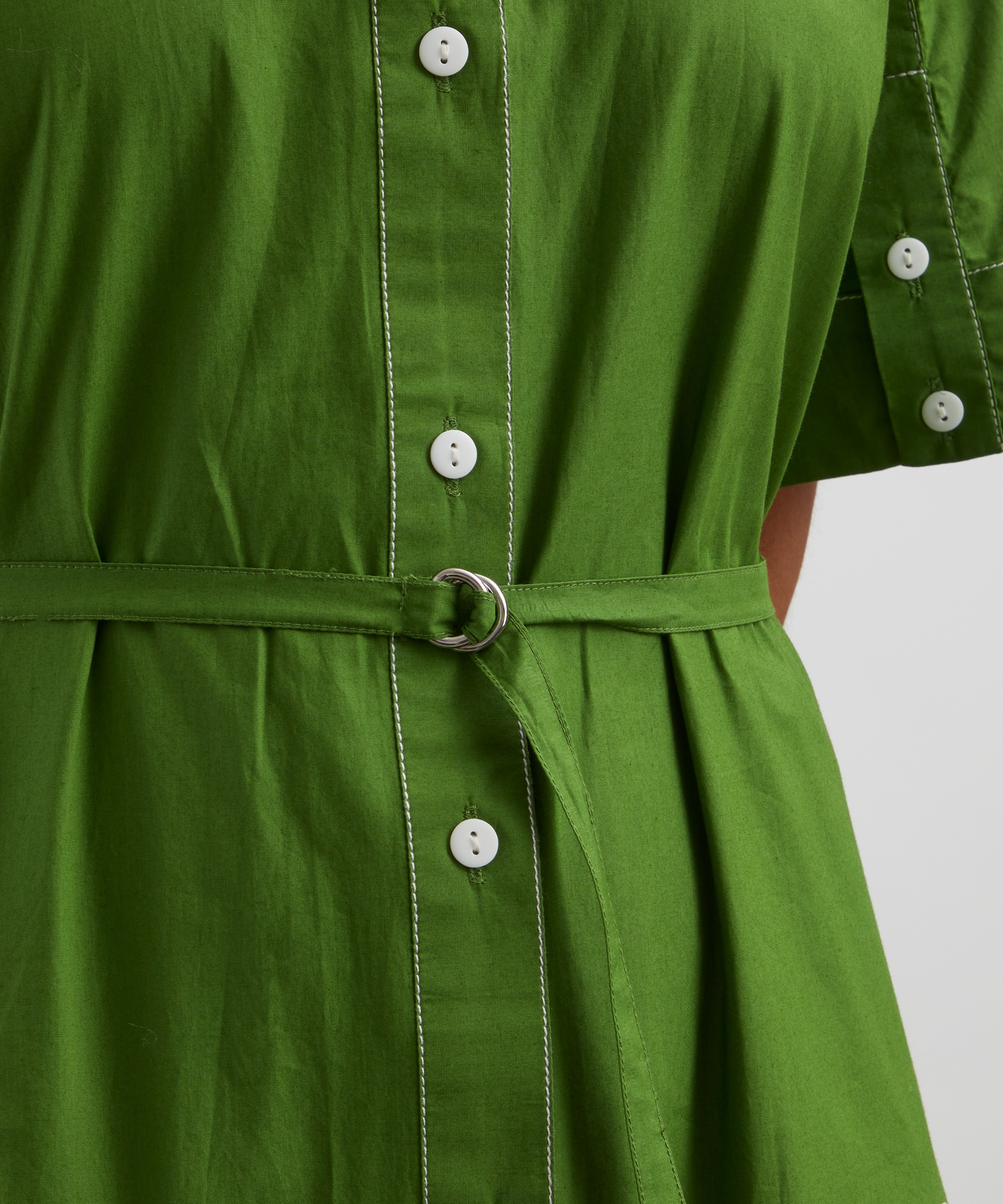 Lovebirds - Effervescent Midi Shirt Dress image number 4