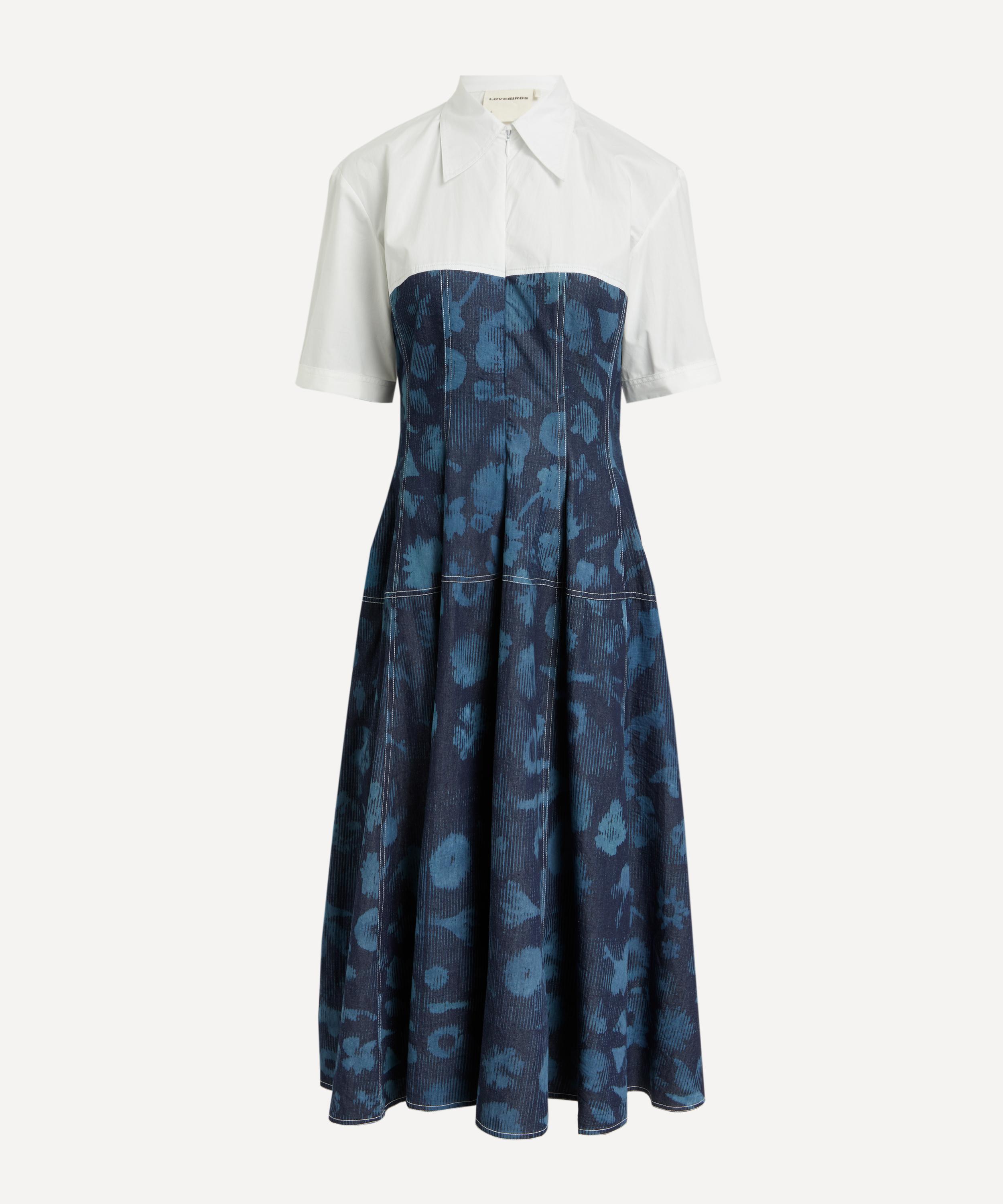 Lovebirds - Your Denim Midi Dress image number 0