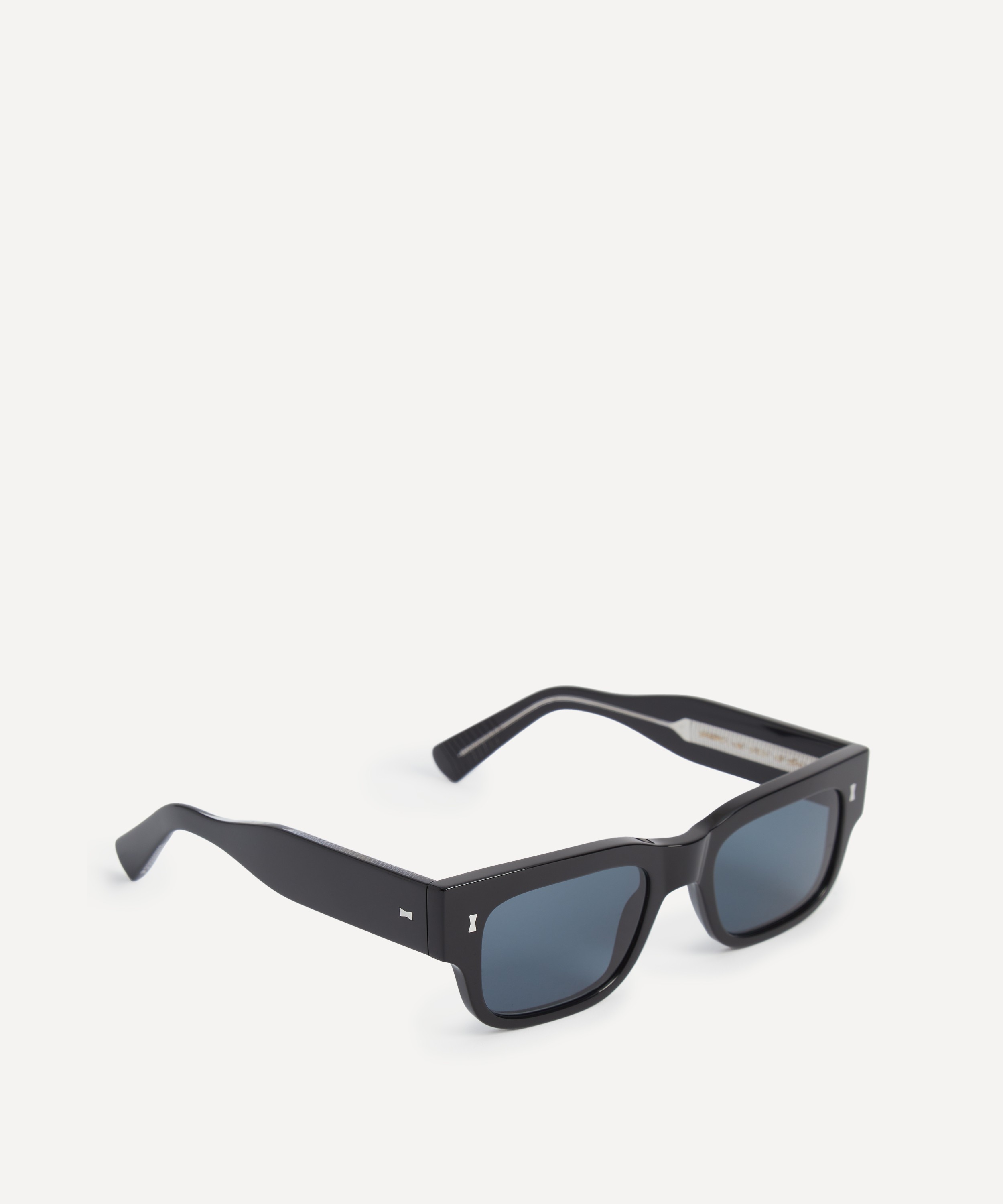 Cubitts - Gerrard Black Rectangular Sunglasses image number 1