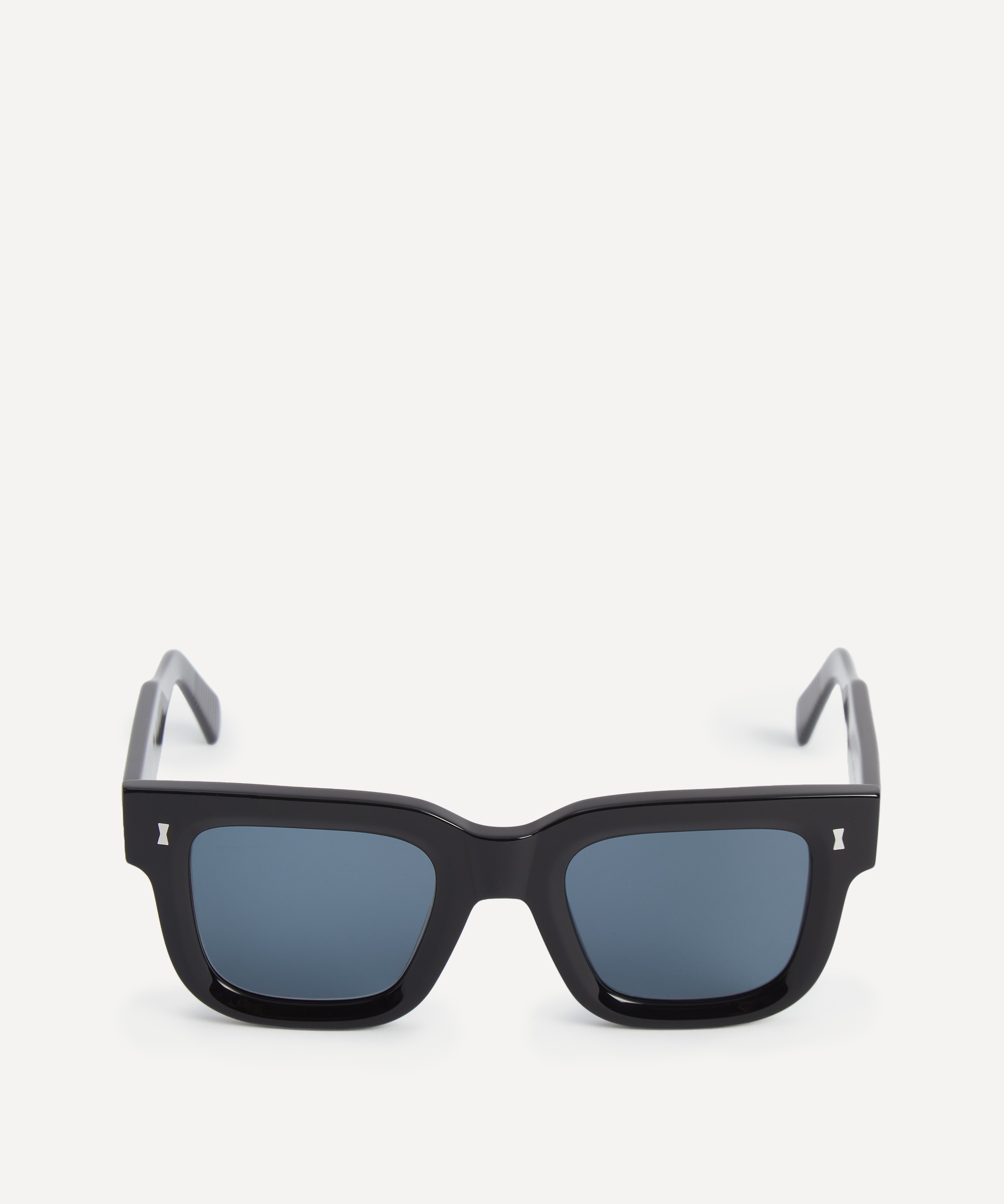 Cubitts - Plender Black Rectangular Sunglasses image number 0