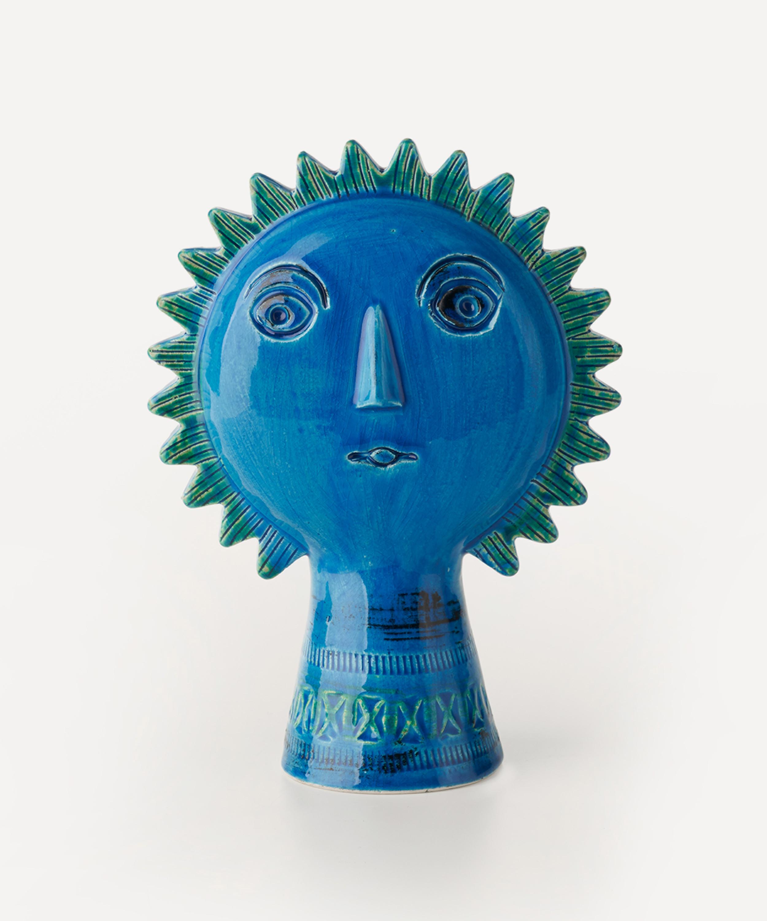 Bitossi - Rimini Blu Ceramic Sun Figure image number 0