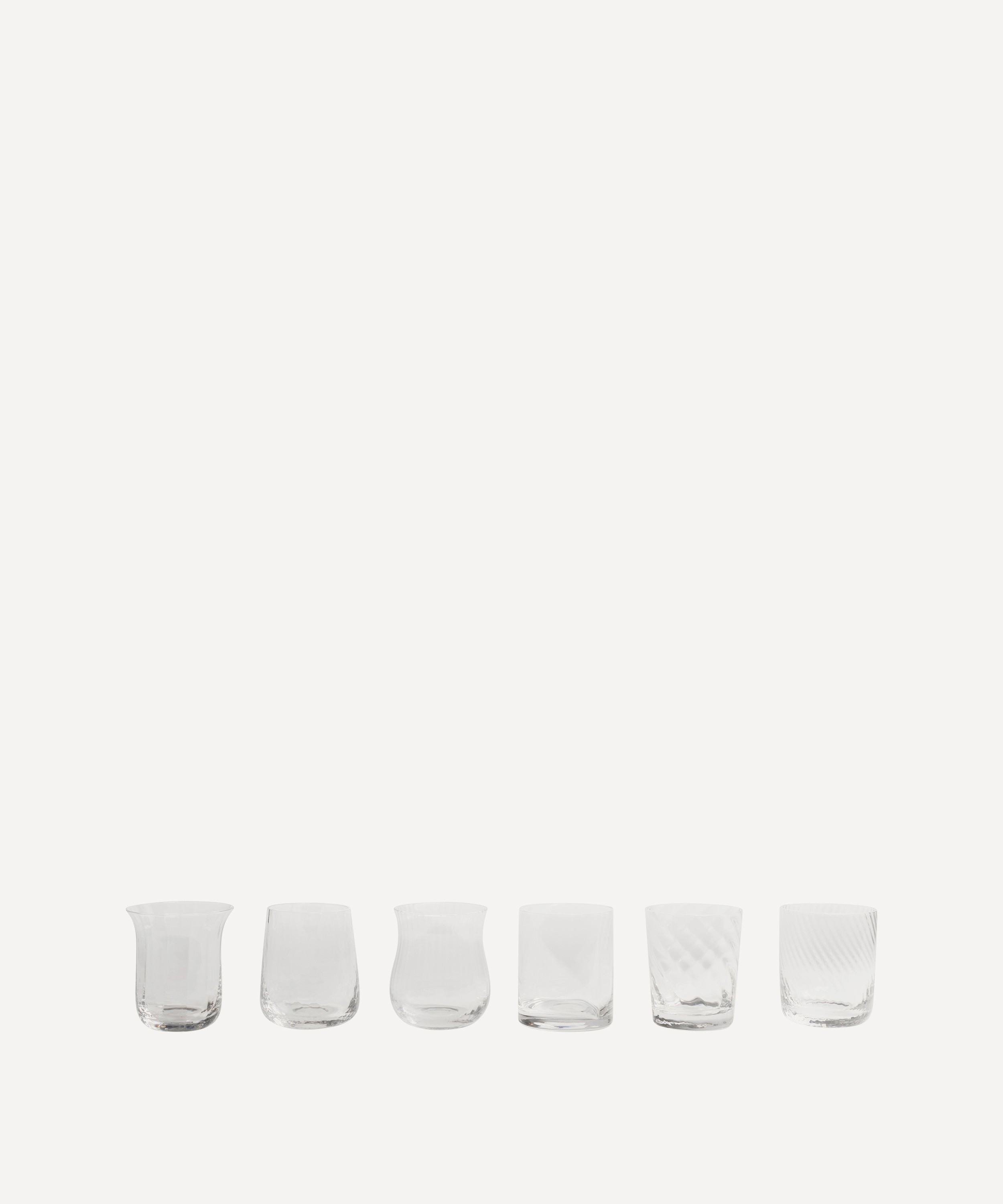 Bitossi - Assorted Style Tumblers Set of 6 image number 0