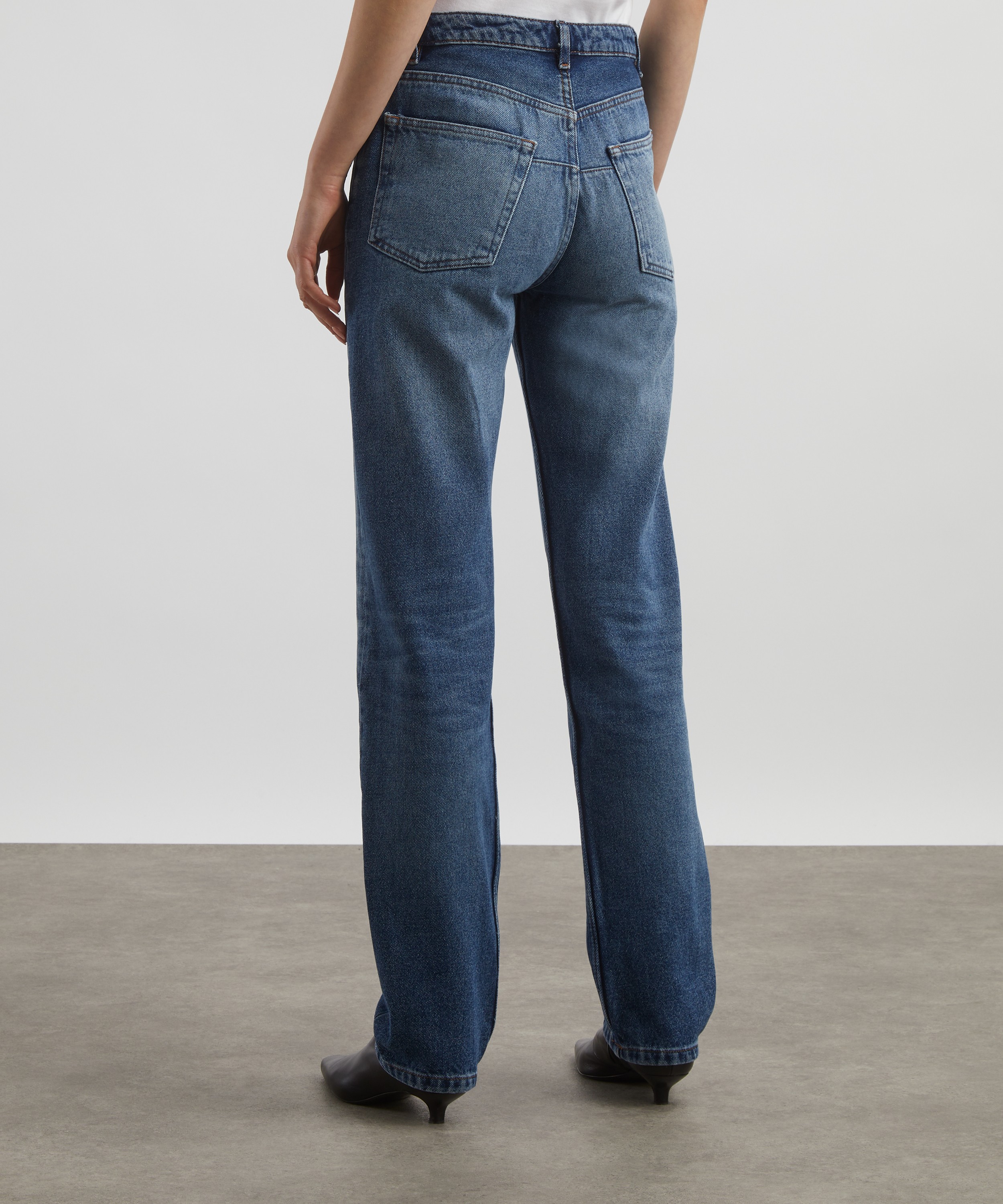 A.P.C. - Kylie Straight-Leg High-Rise Jeans image number 3