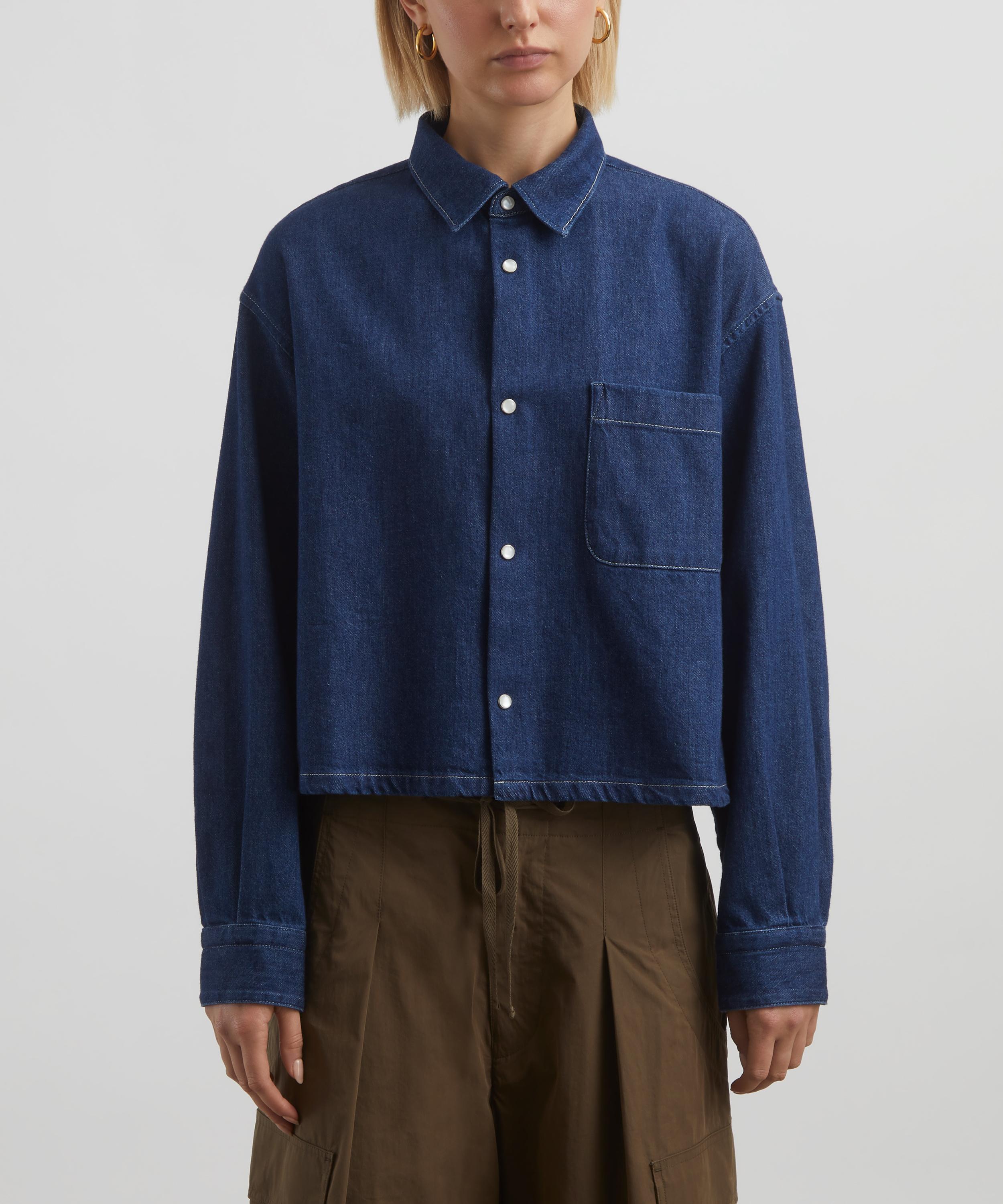 A.P.C. - Samantha Denim Overshirt image number 2