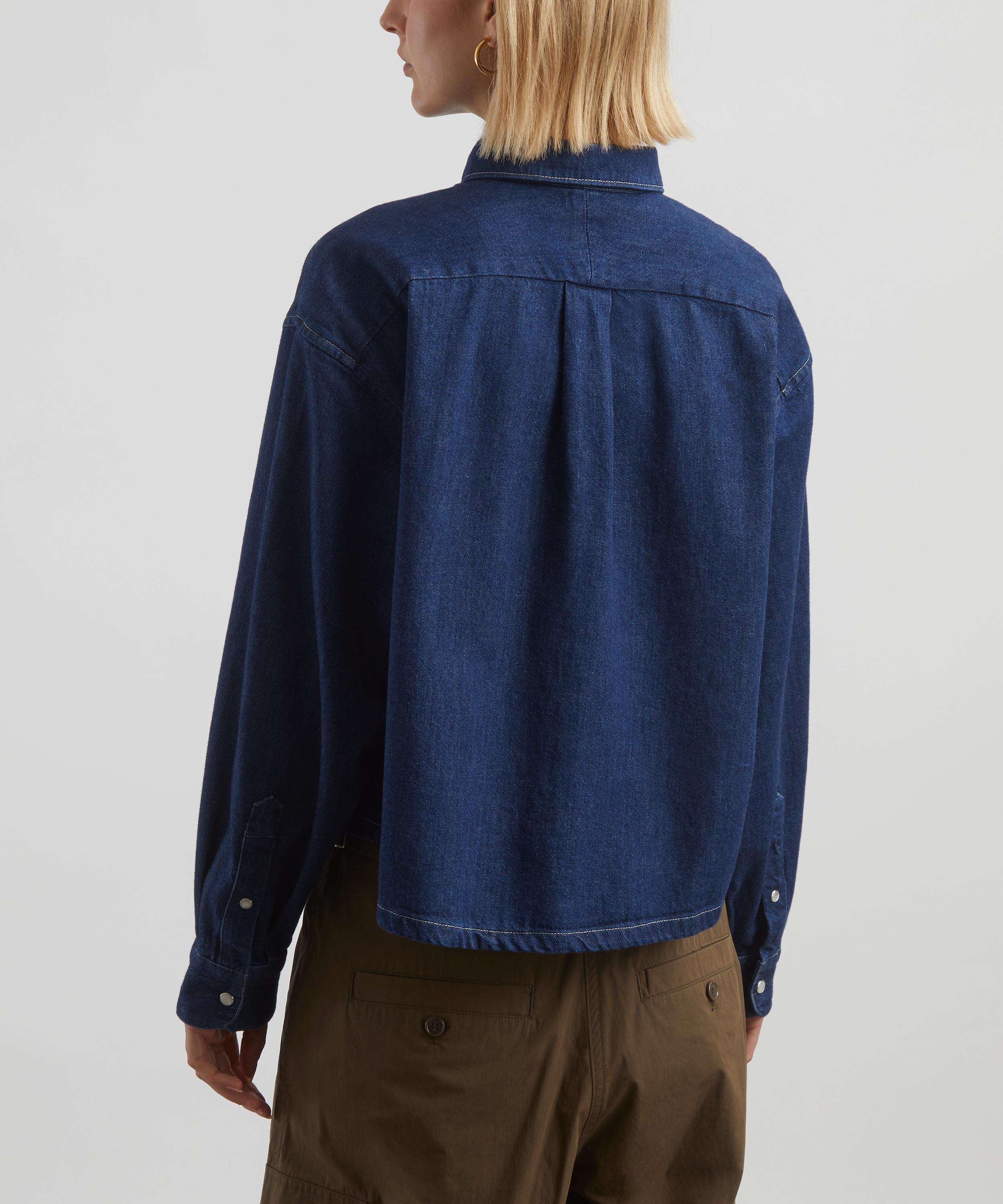 A.P.C. - Samantha Denim Overshirt image number 3