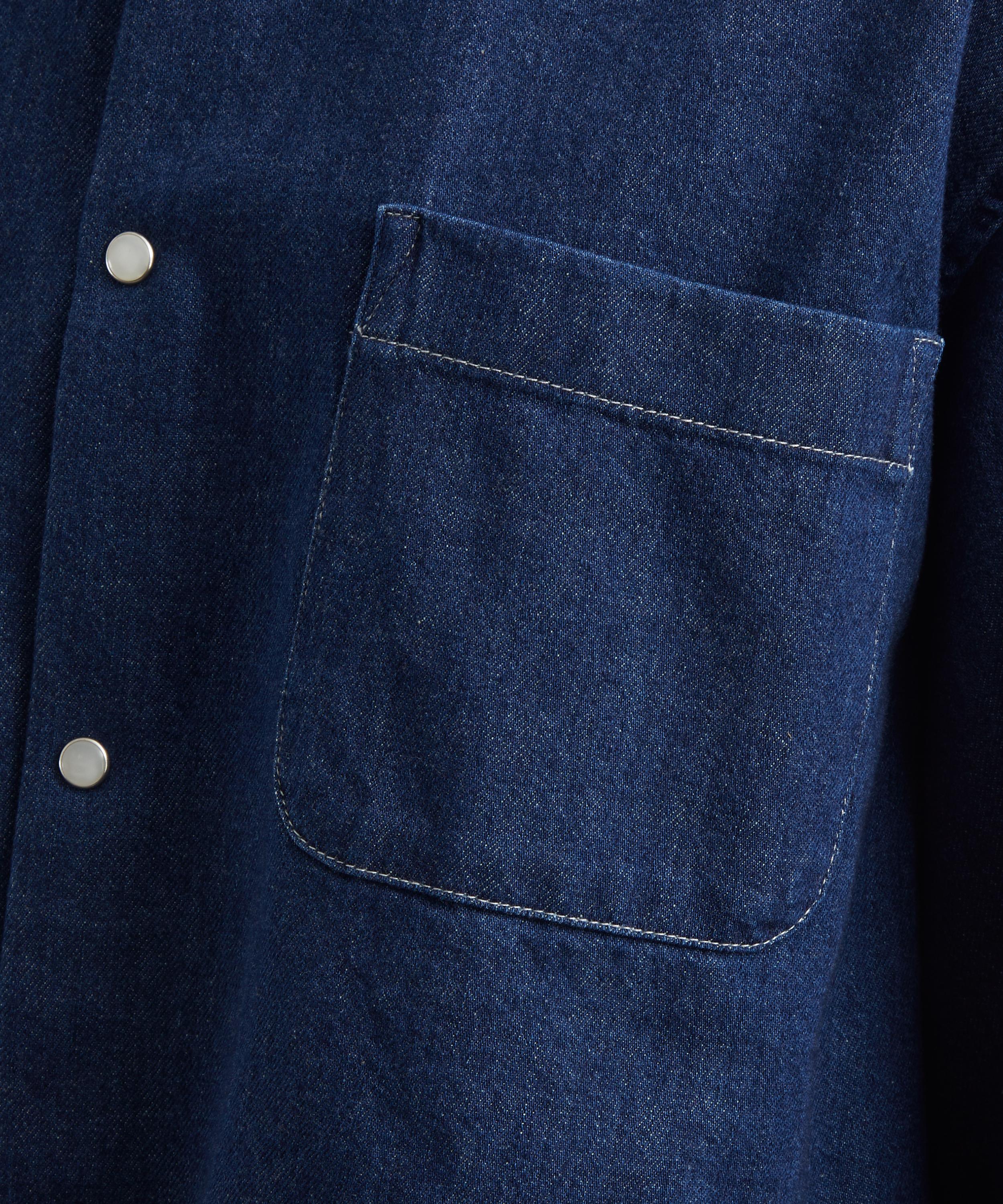 A.P.C. - Samantha Denim Overshirt image number 4