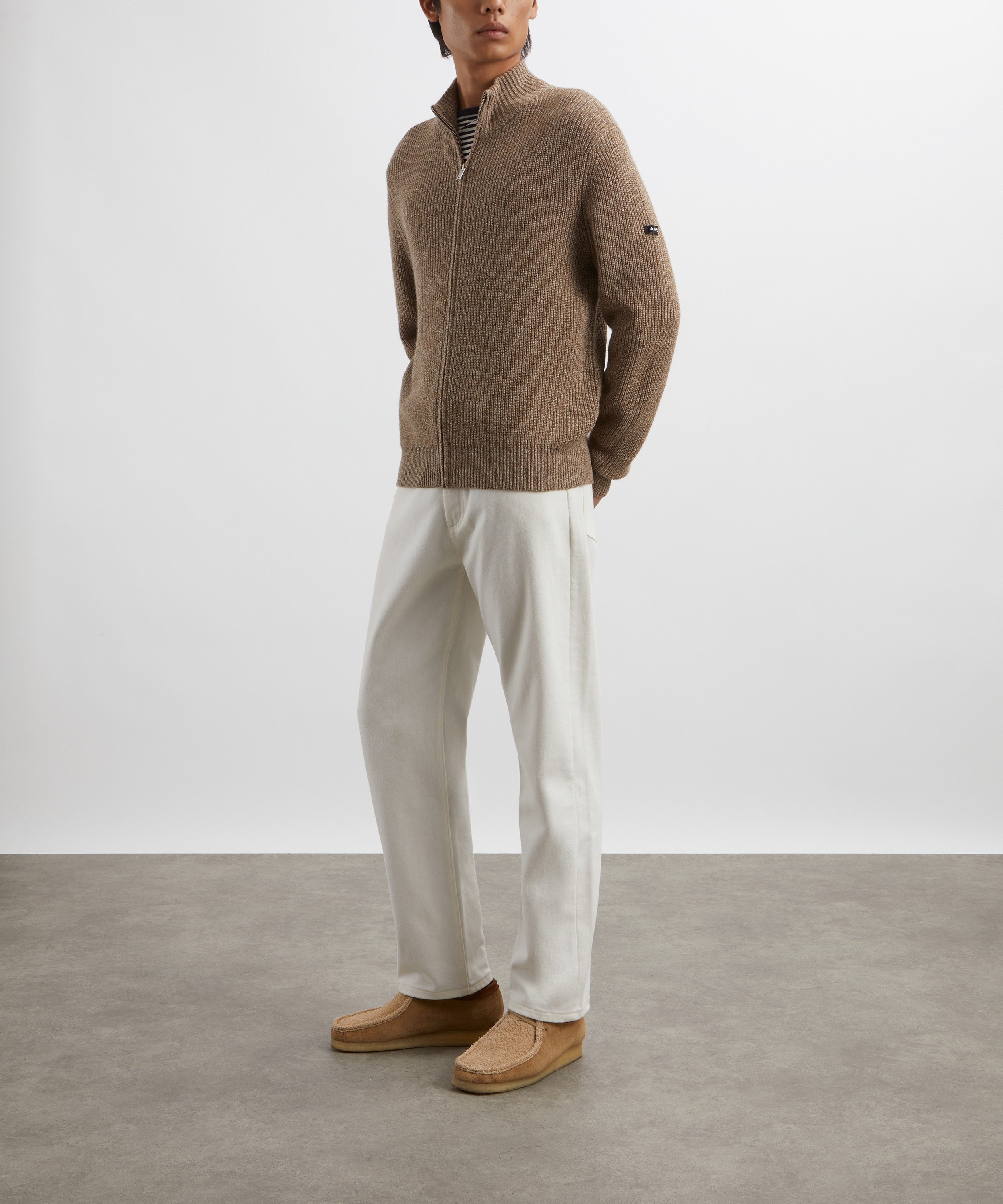 A.P.C. - Heath Zipped Sweater image number 1