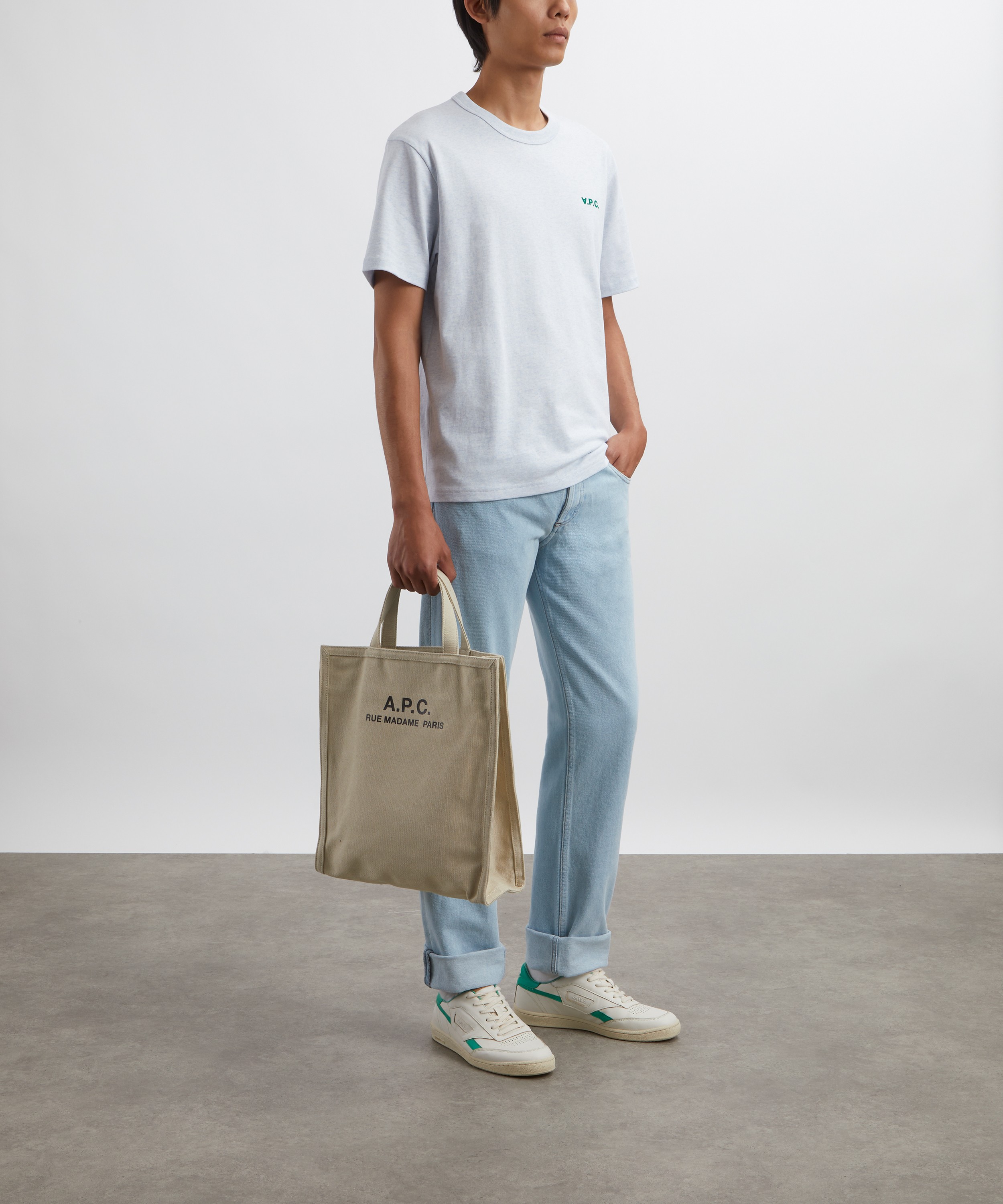 A.P.C. - Boxy Petit VPC Logo T-Shirt image number 1