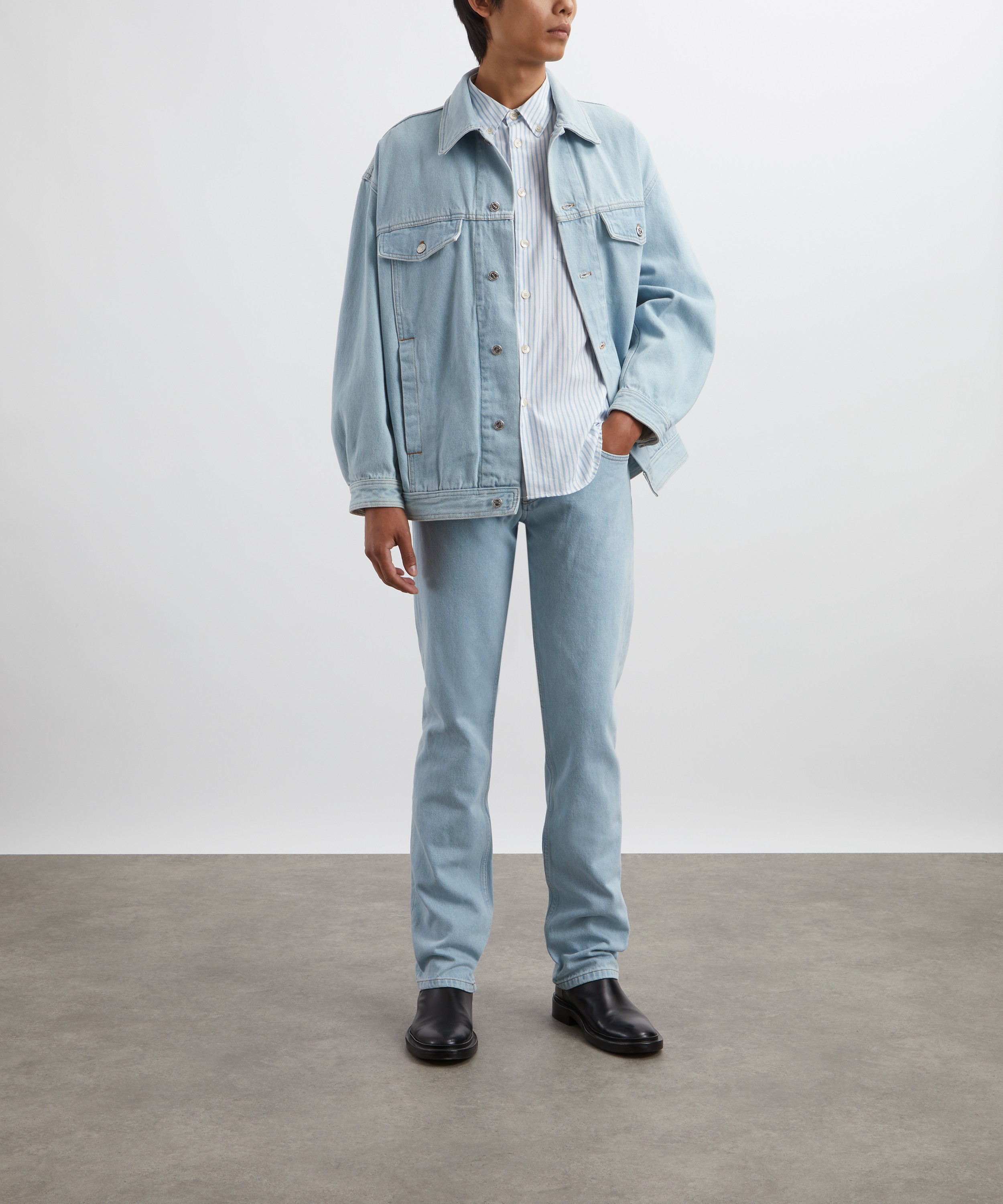 A.P.C. - New Standard Pale Blue Denim Jeans image number 1