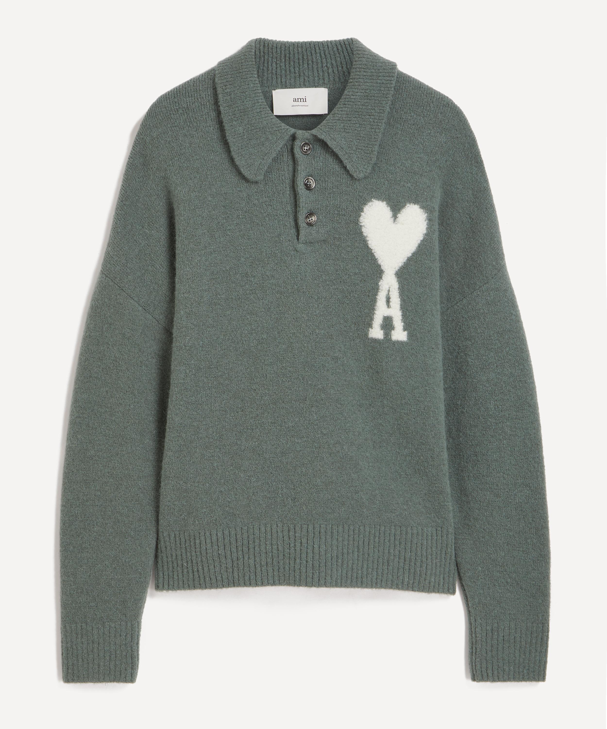 Ami - Off-White Ami de Coeur Polo image number 0