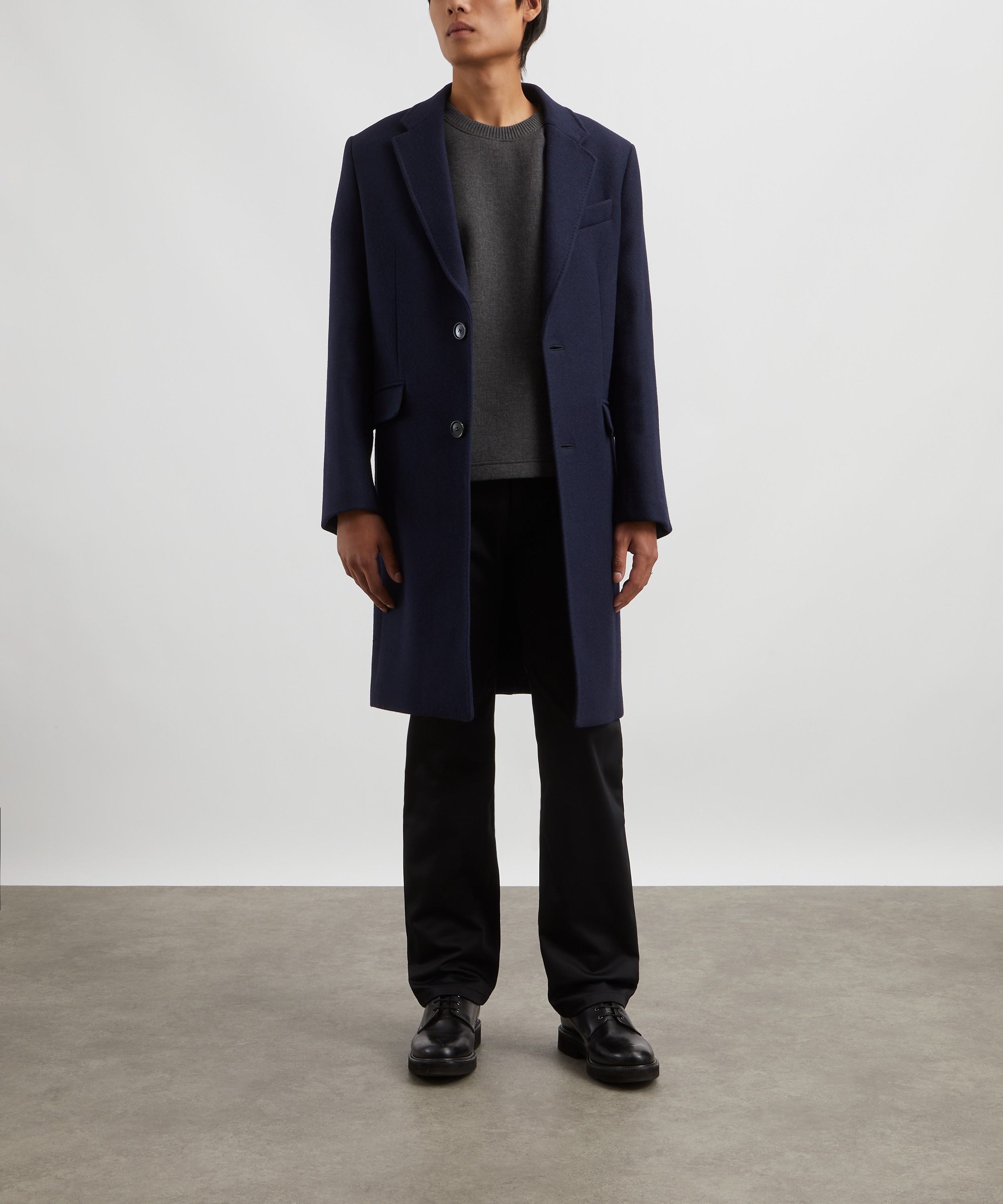 Ami - Two Buttons Wool Coat image number 1