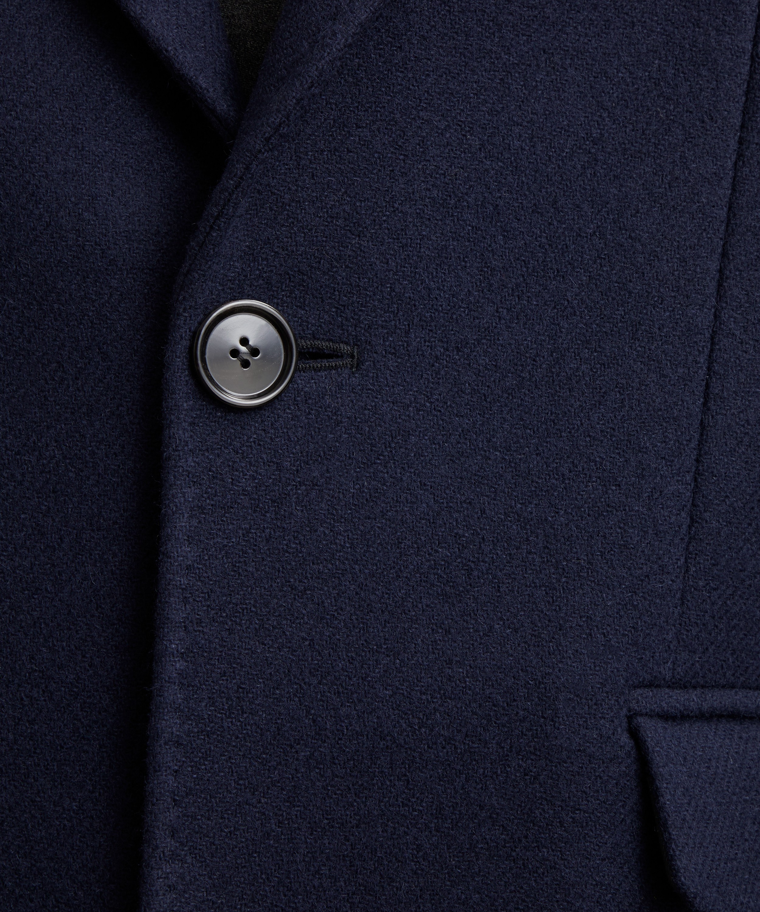 Ami - Two Buttons Wool Coat image number 4