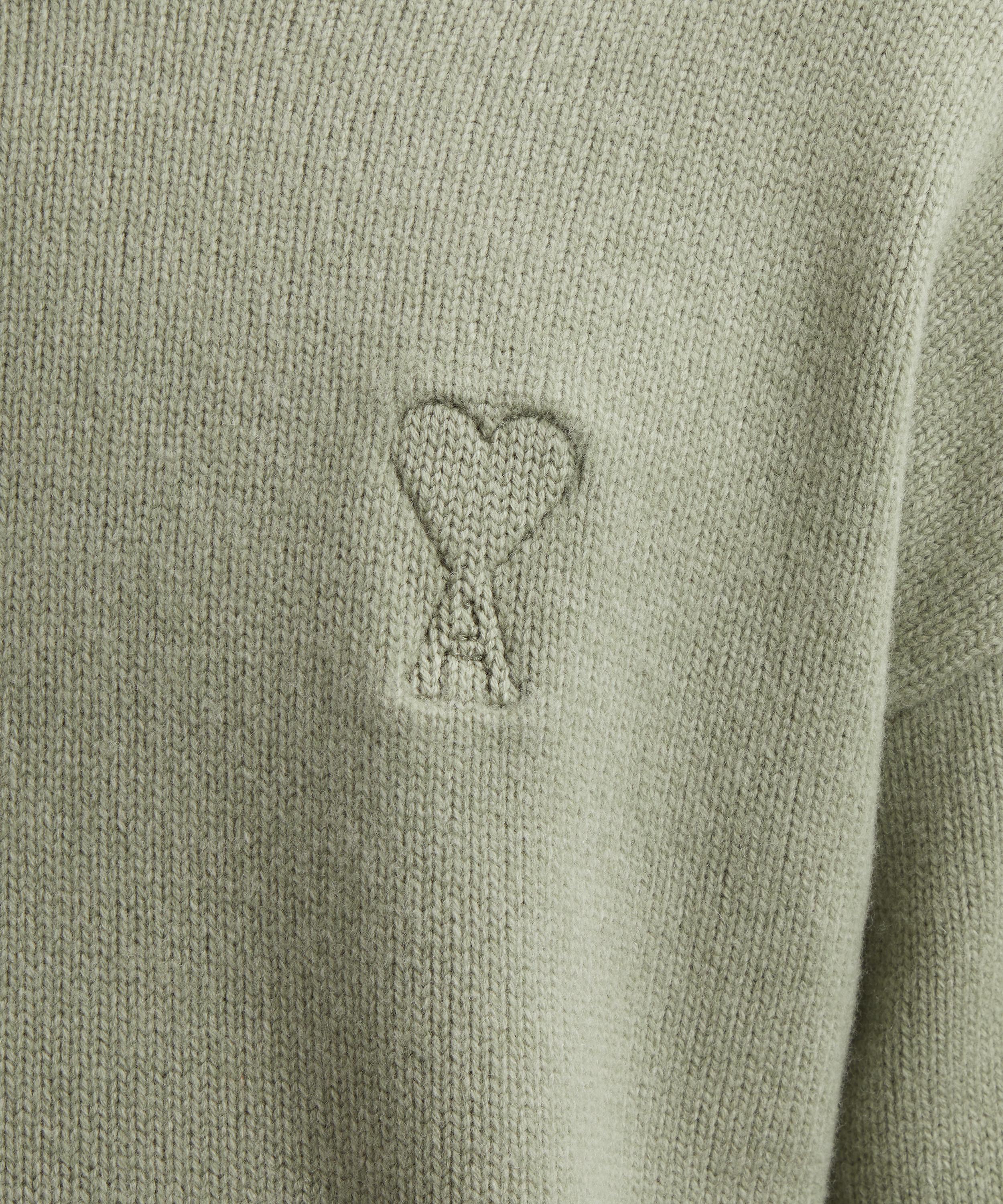 Ami - Embossed Funnel Neck Sweater image number 4