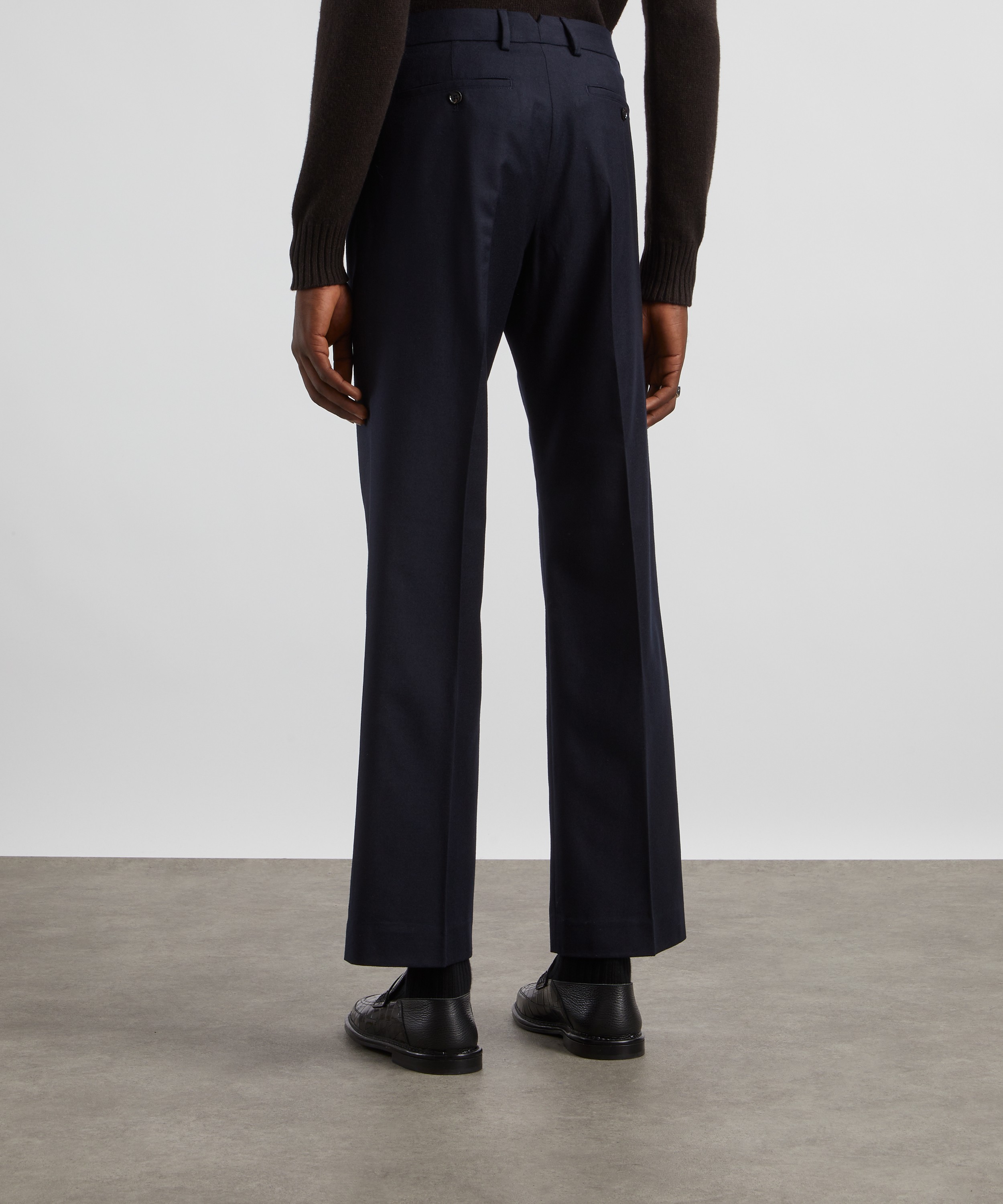 Ami - Straight Cotton Chino Trousers image number 3