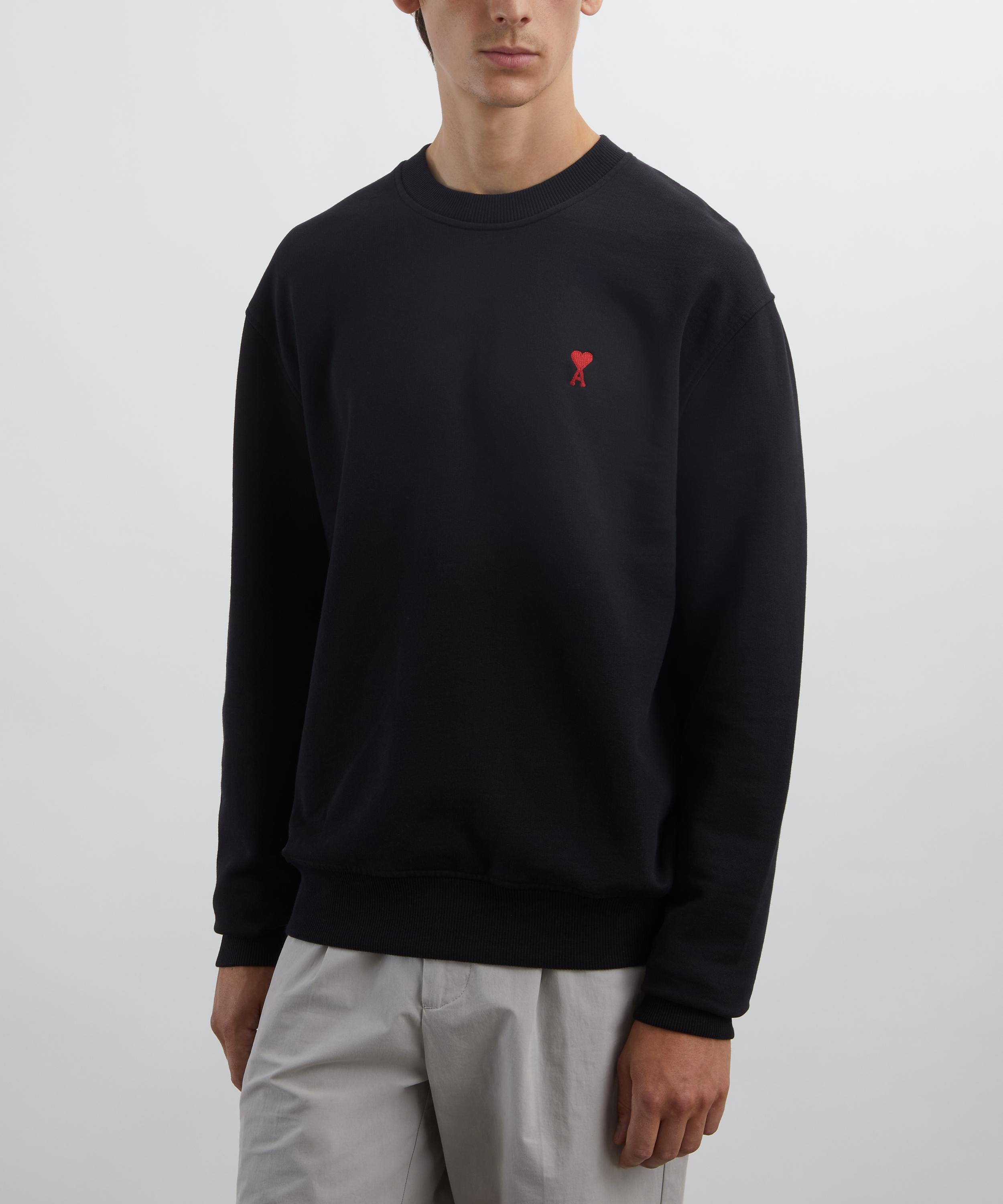 Ami - Black Ami de Coeur Sweatshirt image number 2