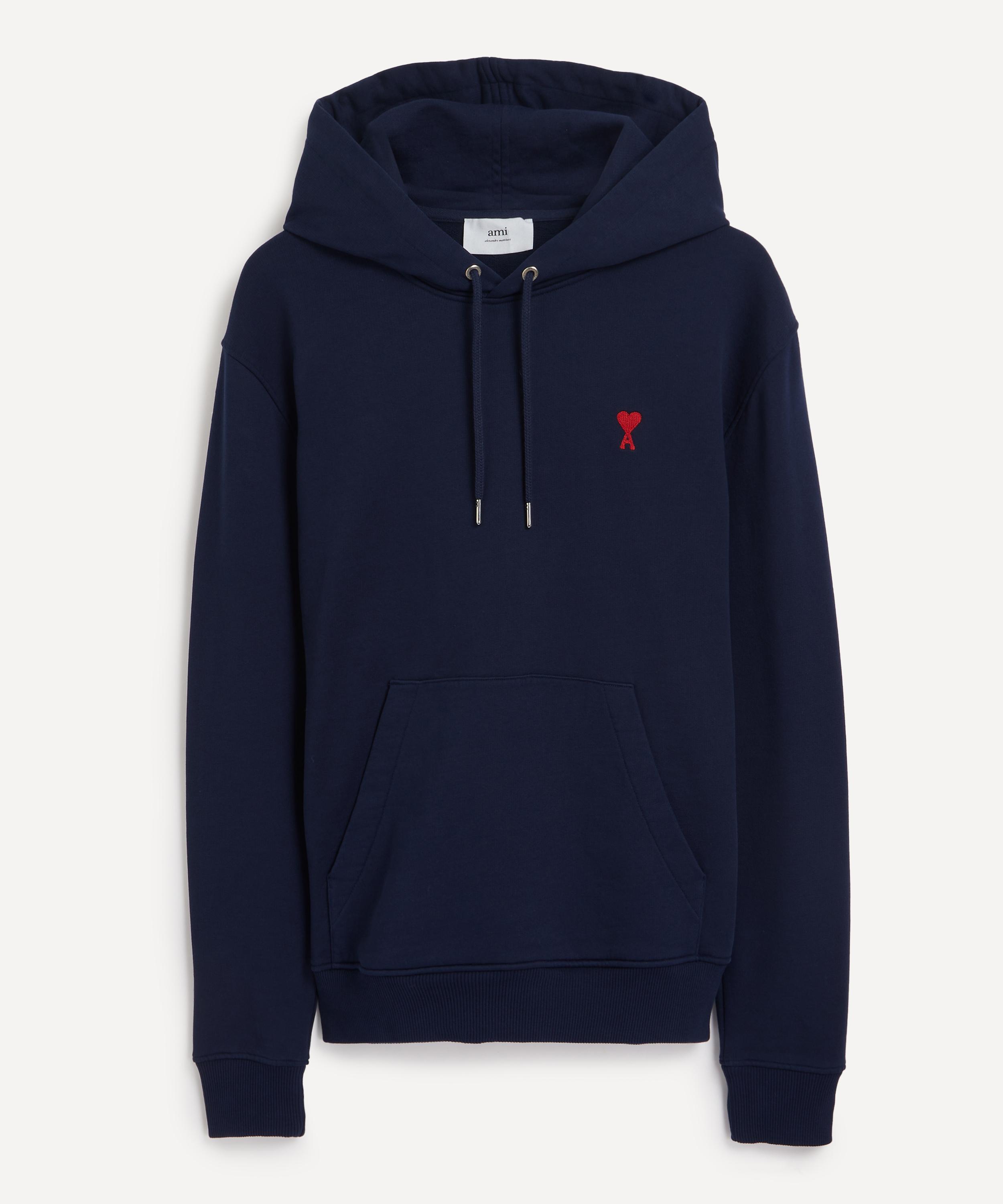 Ami - Navy Ami de Coeur Hoodie  image number 0