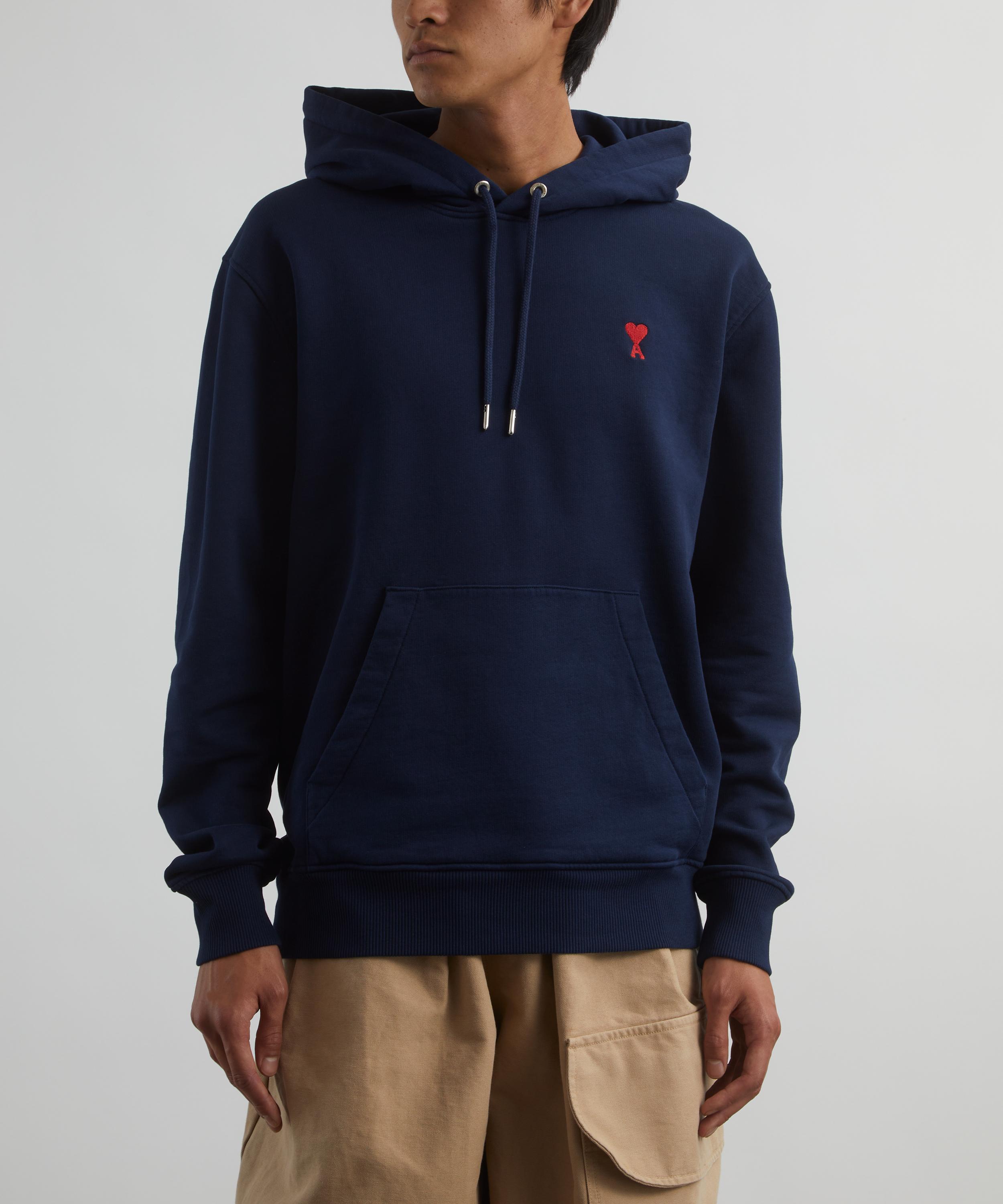 Ami - Navy Ami de Coeur Hoodie  image number 2