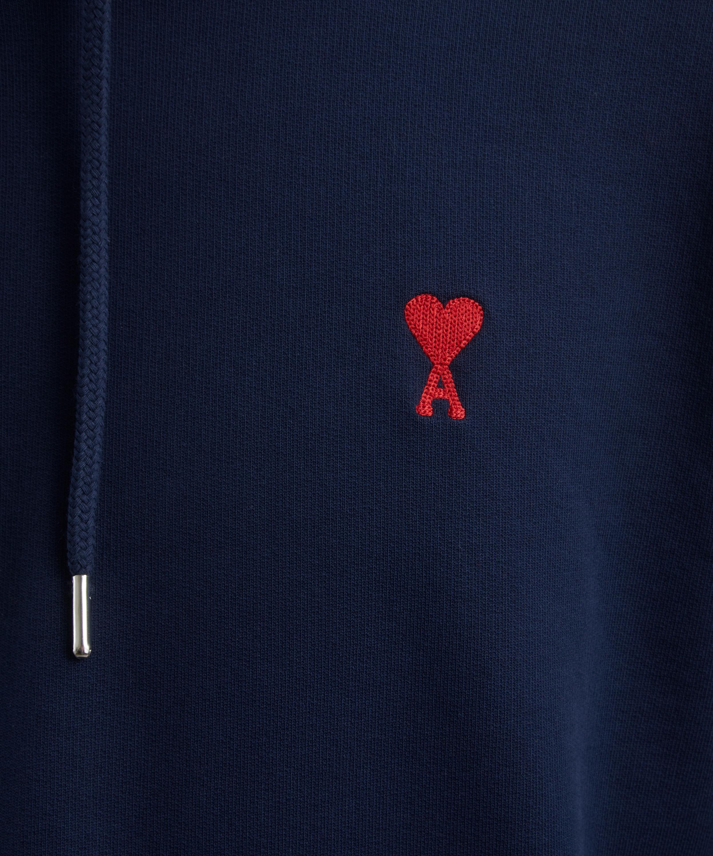 Ami - Navy Ami de Coeur Hoodie  image number 4