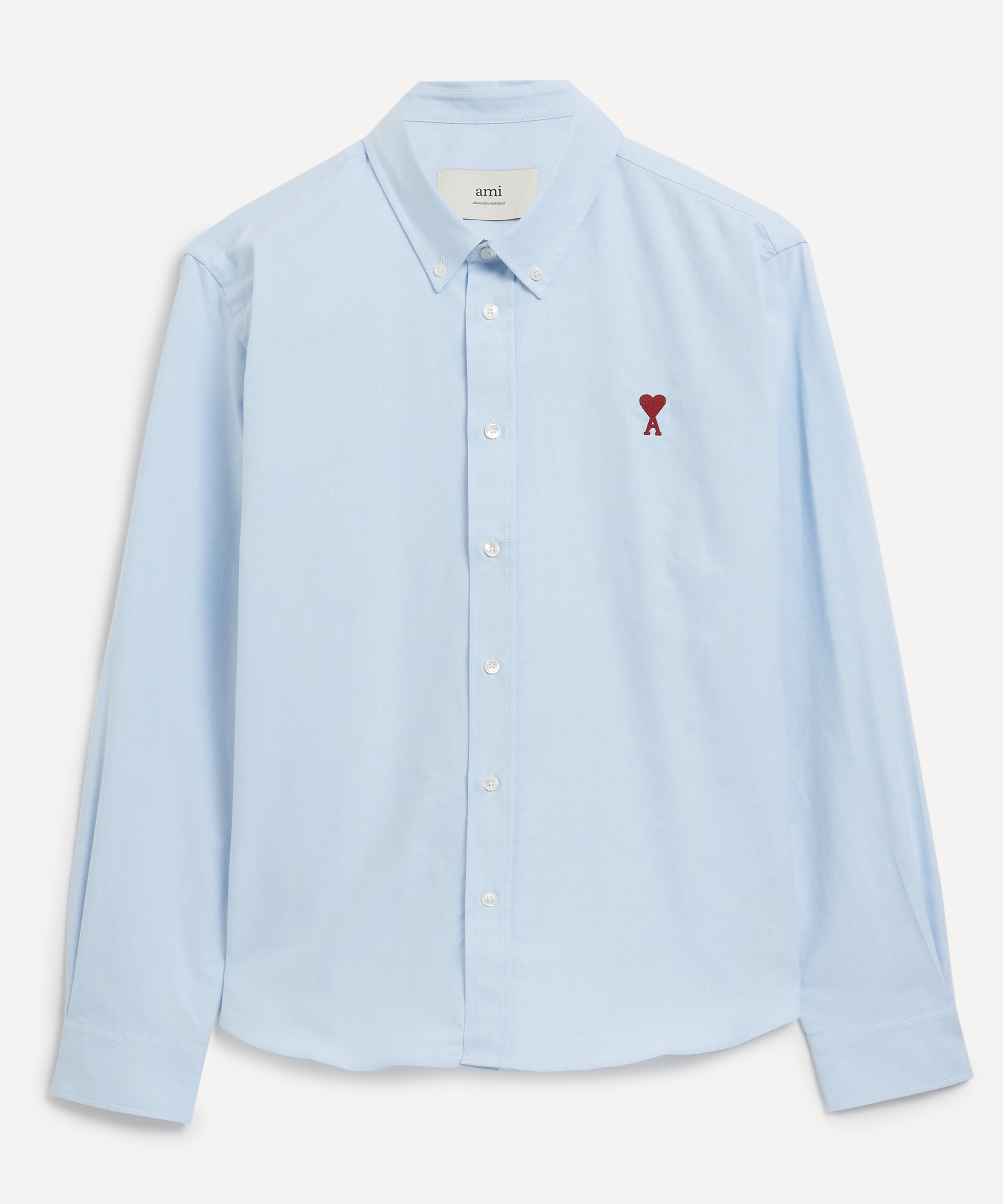 Ami - Button-Down Ami de Coeur Cotton Oxford Shirt image number 0