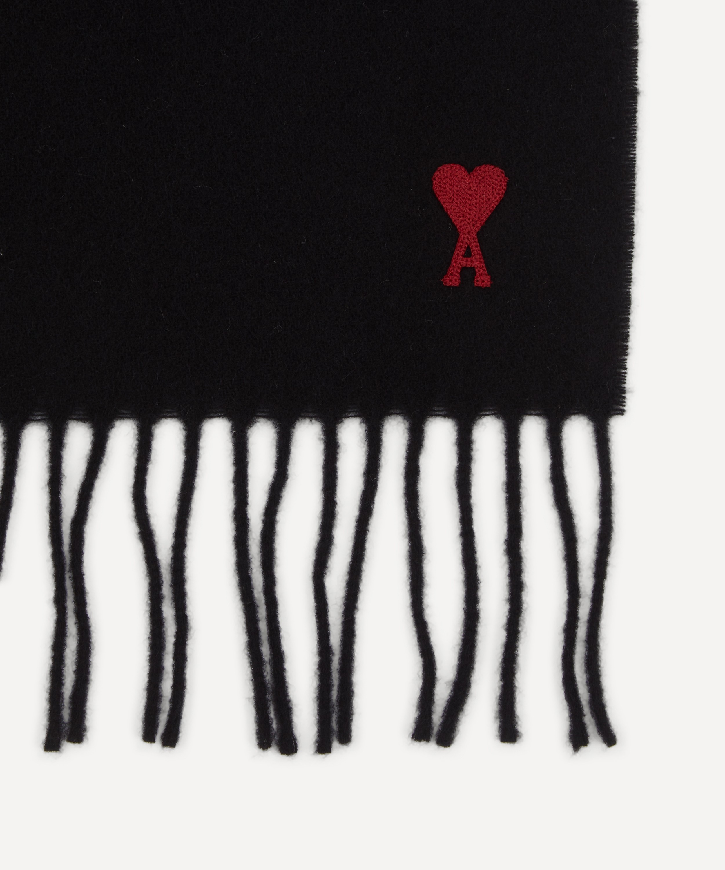 Ami - Fringed Wool Scarf image number 3